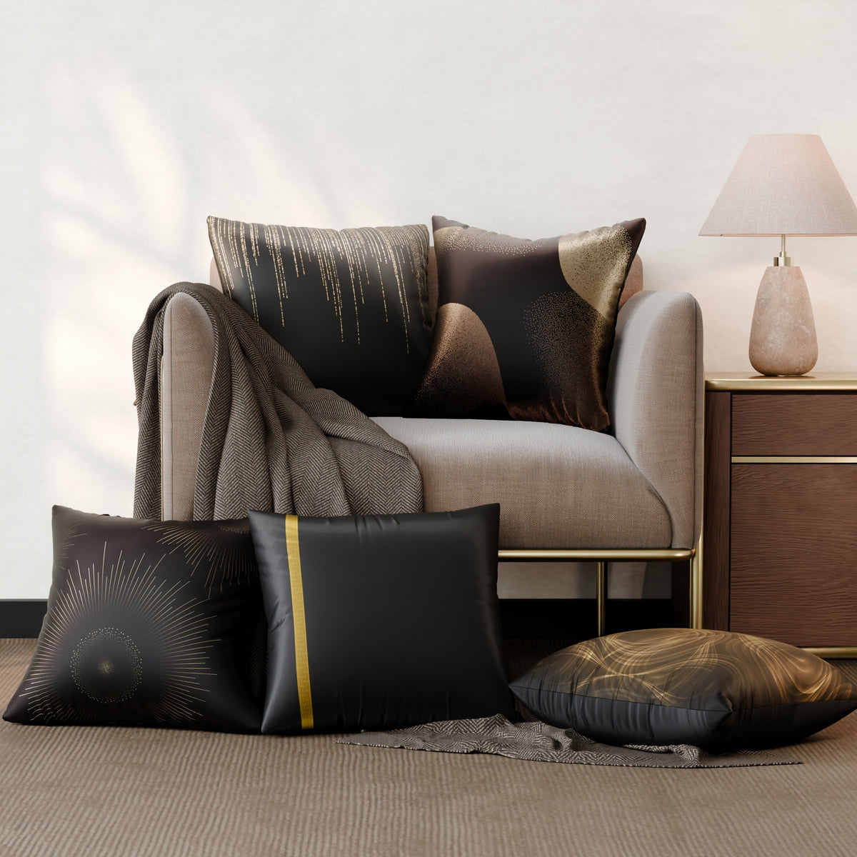 Cordelia’s Favour Cushion Cover 5 Pc Set