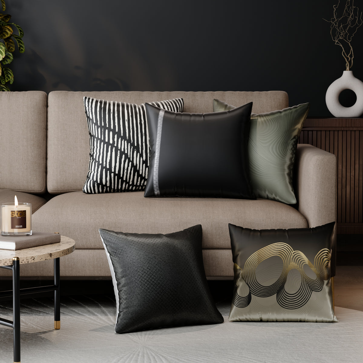 Cordelia’s Honour Cushion Cover 5 Pc Set