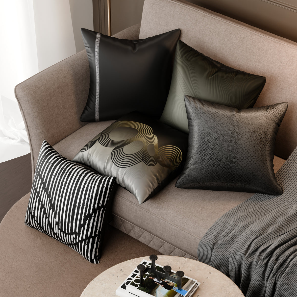 Cordelia’s Honour Cushion Cover 5 Pc Set