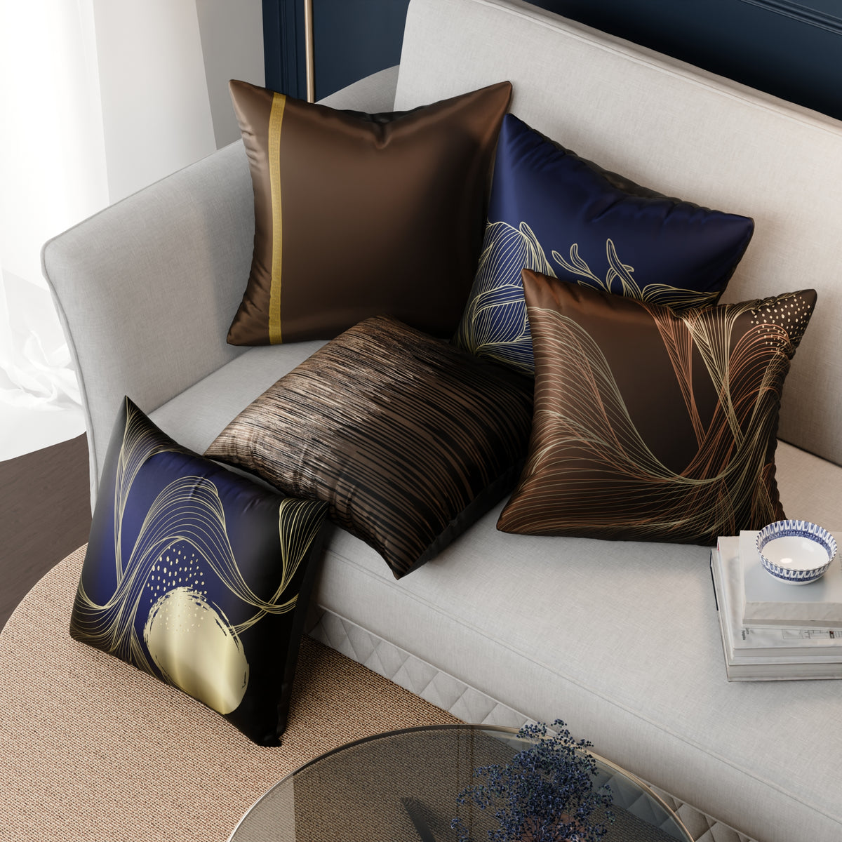 Ophelia’s Ballad Cushion Cover 5 Pc Set