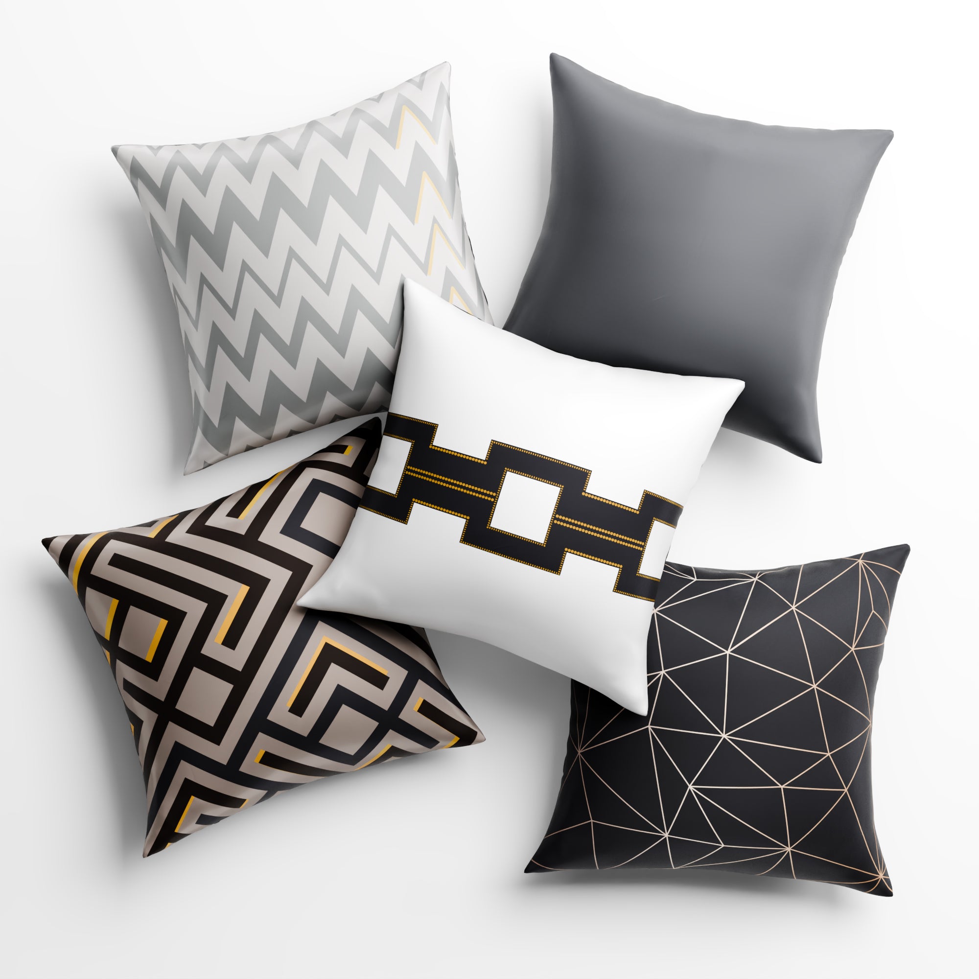 Ophelia’s Mirage Cushion Cover 5 Pc Set