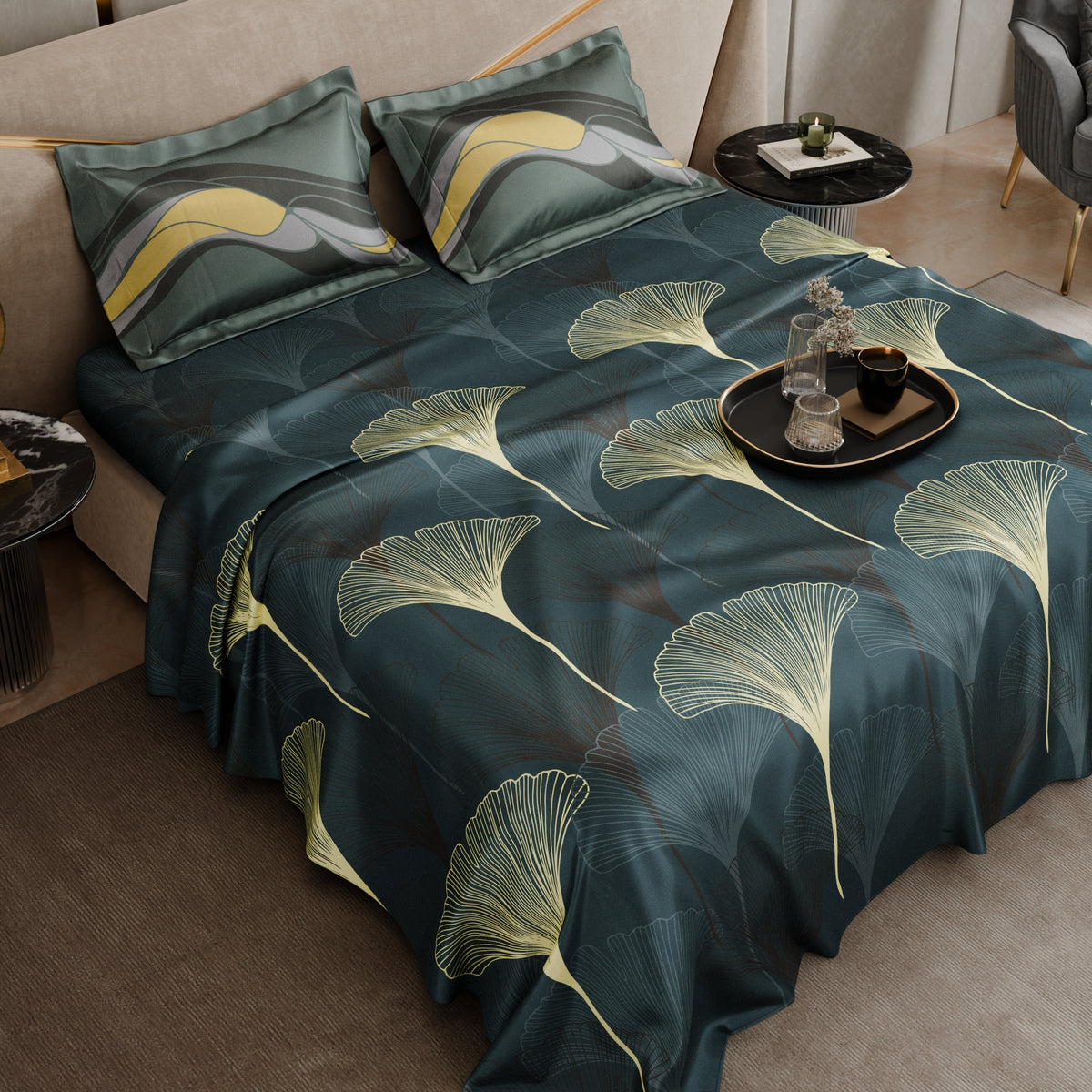 The Midnight Ballroom Tencel™ Bedsheet Set
