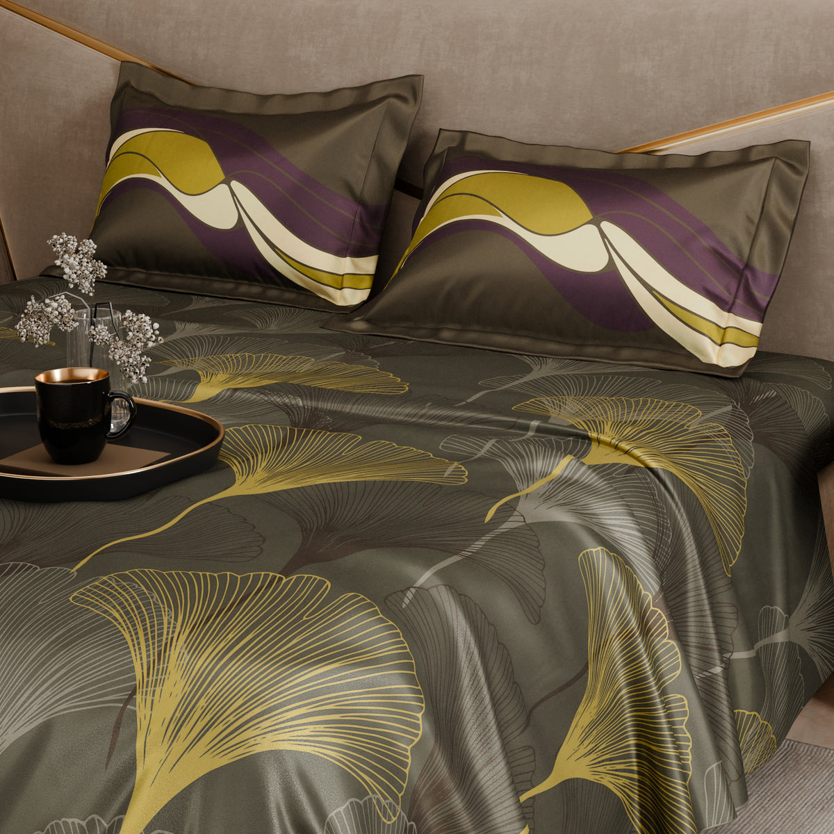 The Mahogany Ballroom Tencel™ Bedsheet Set