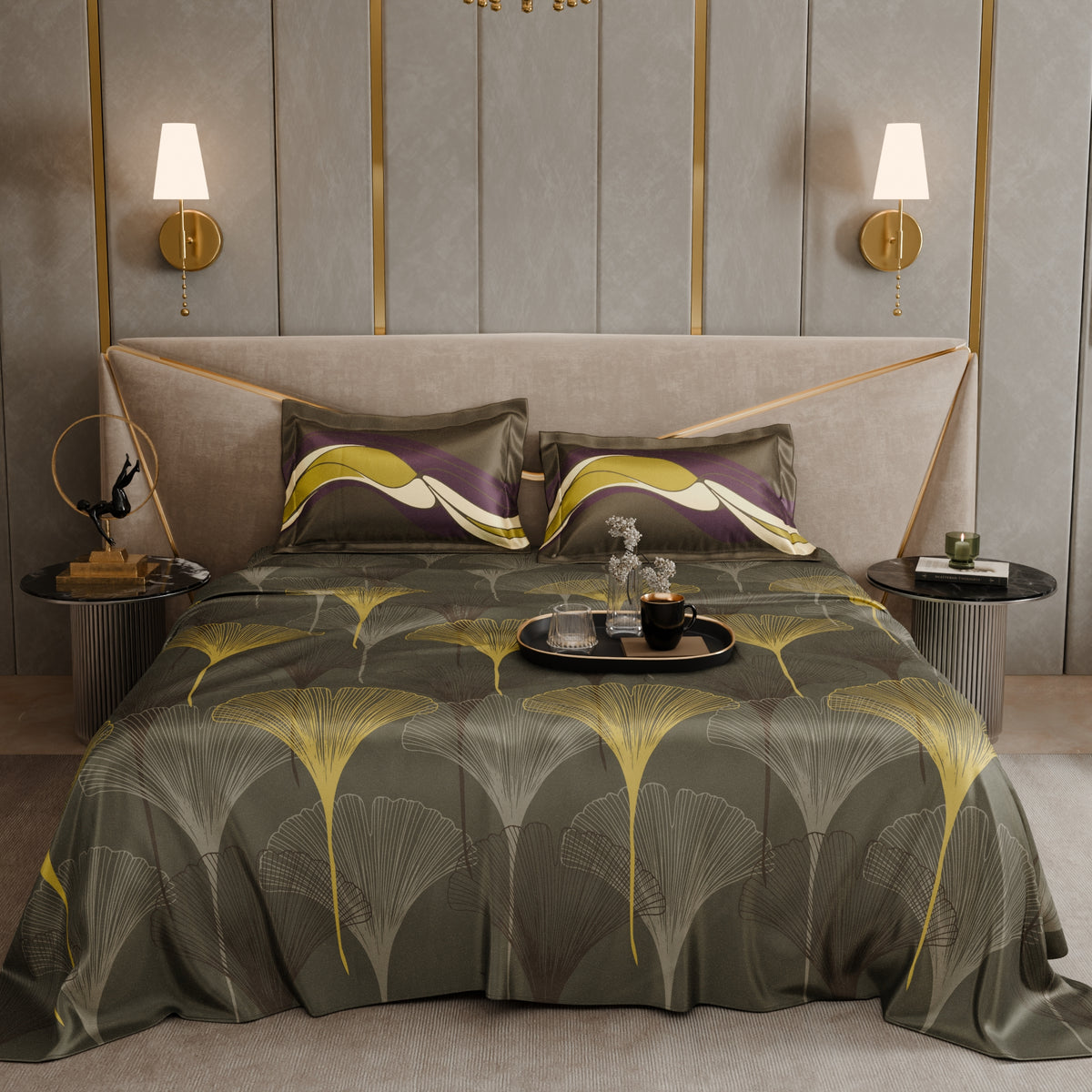 The Mahogany Ballroom Tencel™ Bedsheet Set