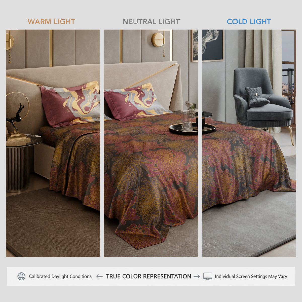 The Garnet Gallerie Tencel™ Bedsheet Set