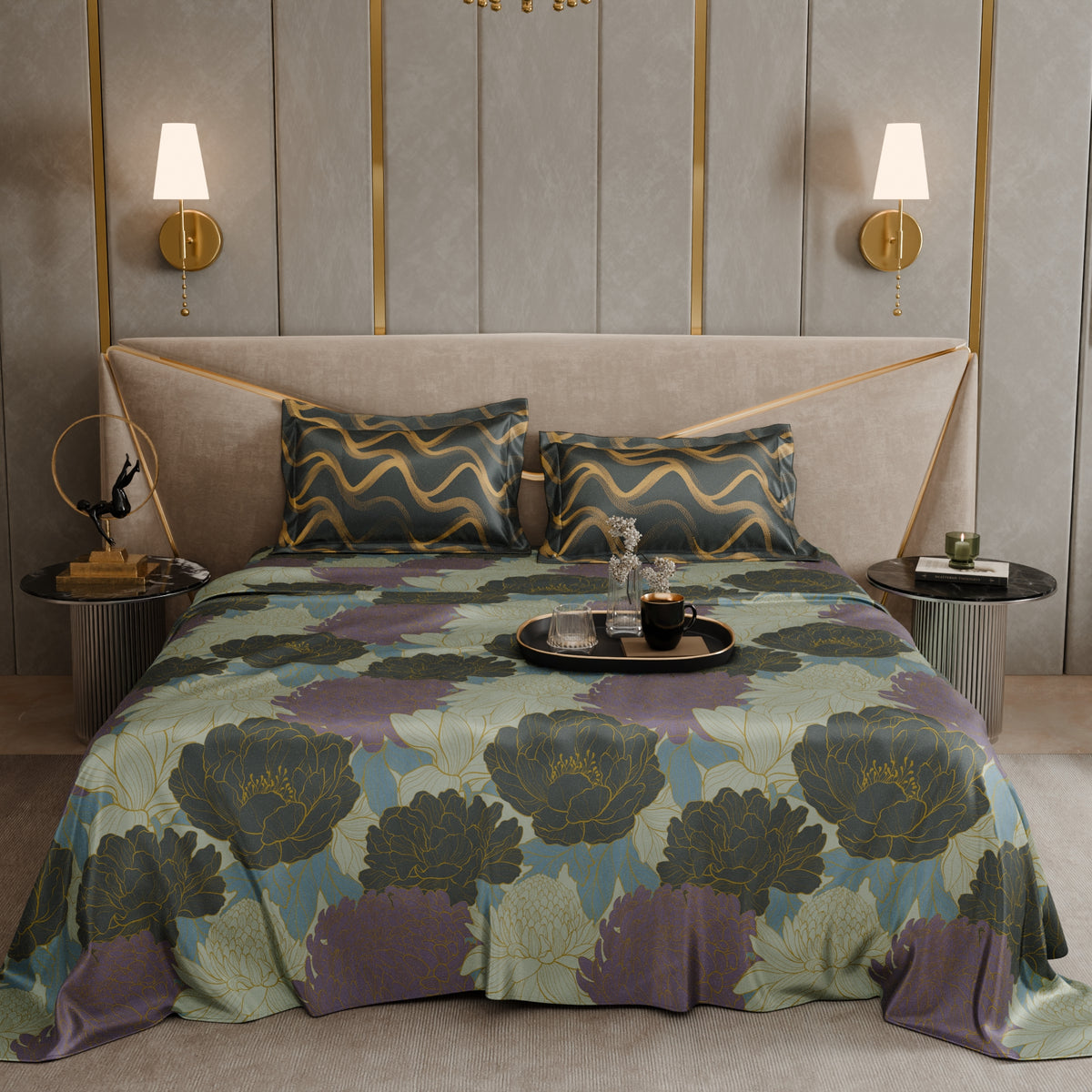 The Twilight Court Tencel™ Bedsheet Set