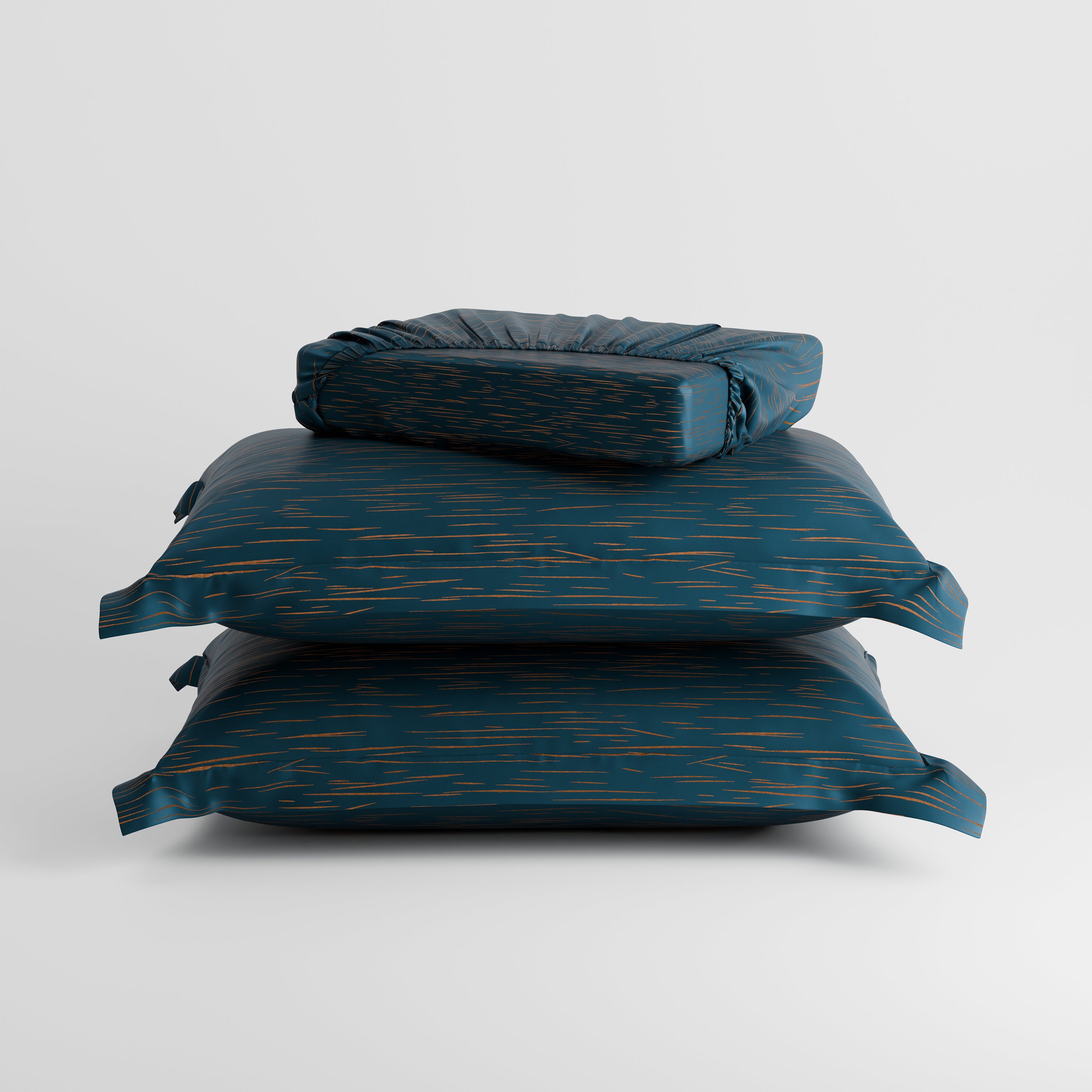 Azzure Dazzle Luxstre Cotton Fitted Sheet Set