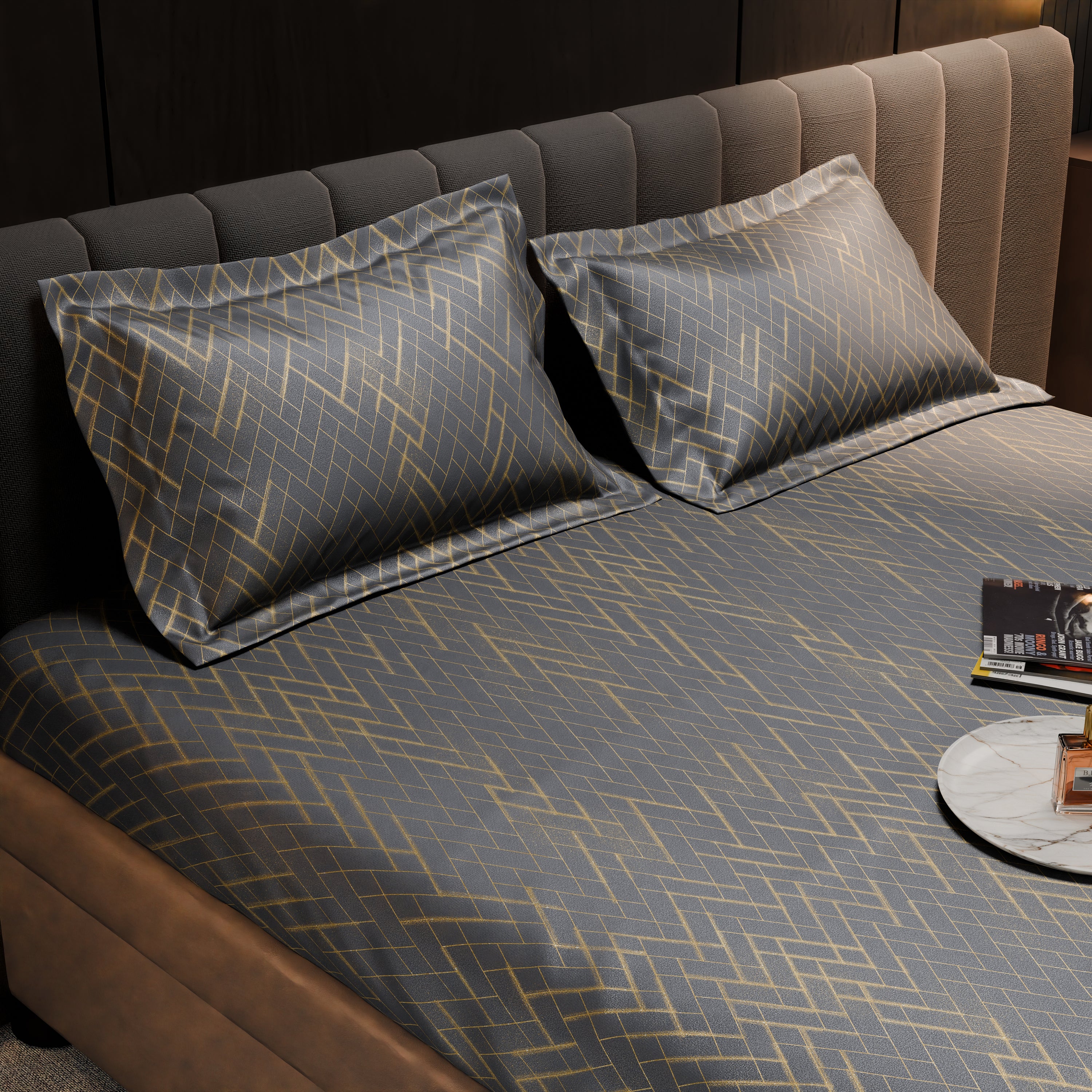 Twilight in Saint-Tropez Fitted Bedsheet Set