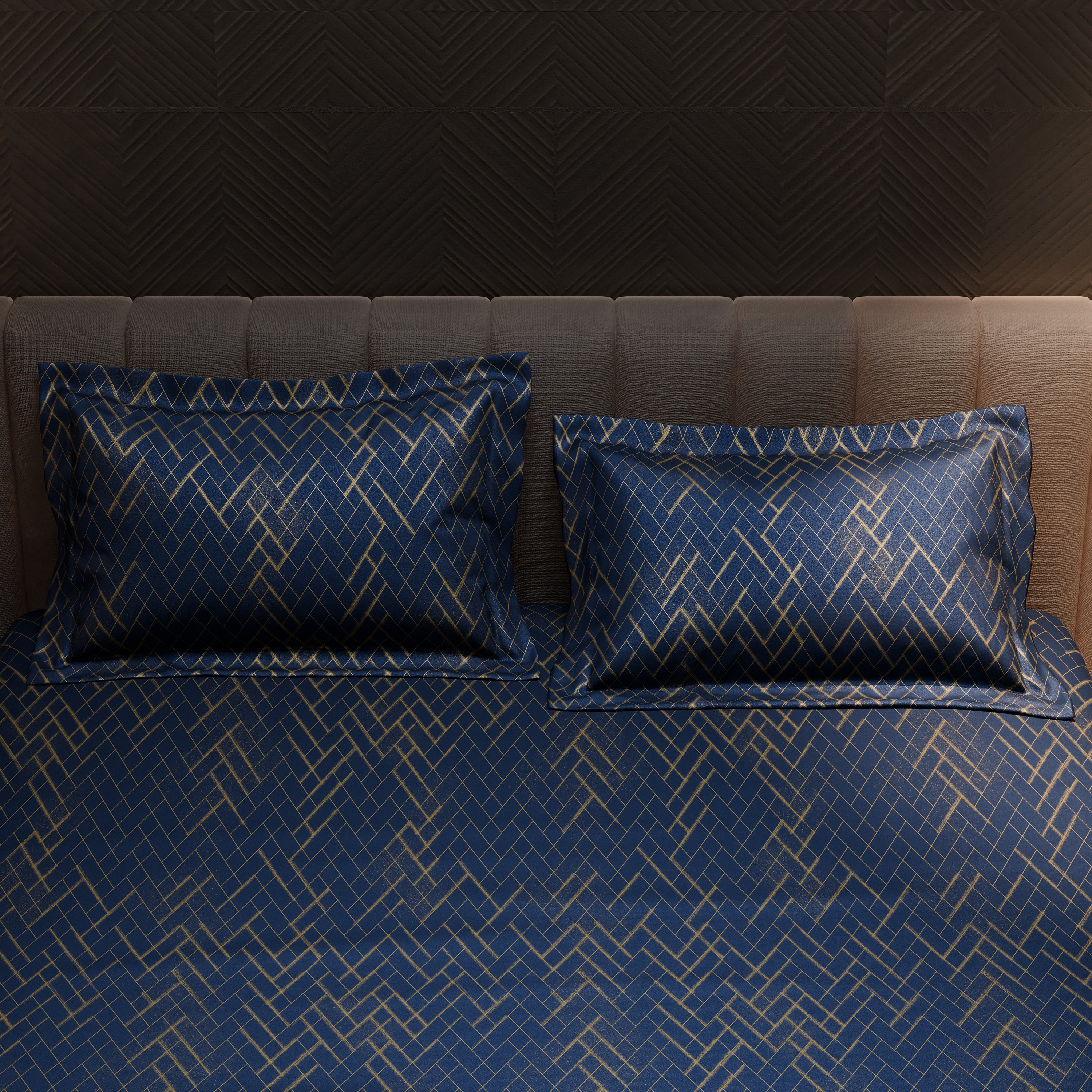 Monaco After Midnight Fitted Bedsheet Set