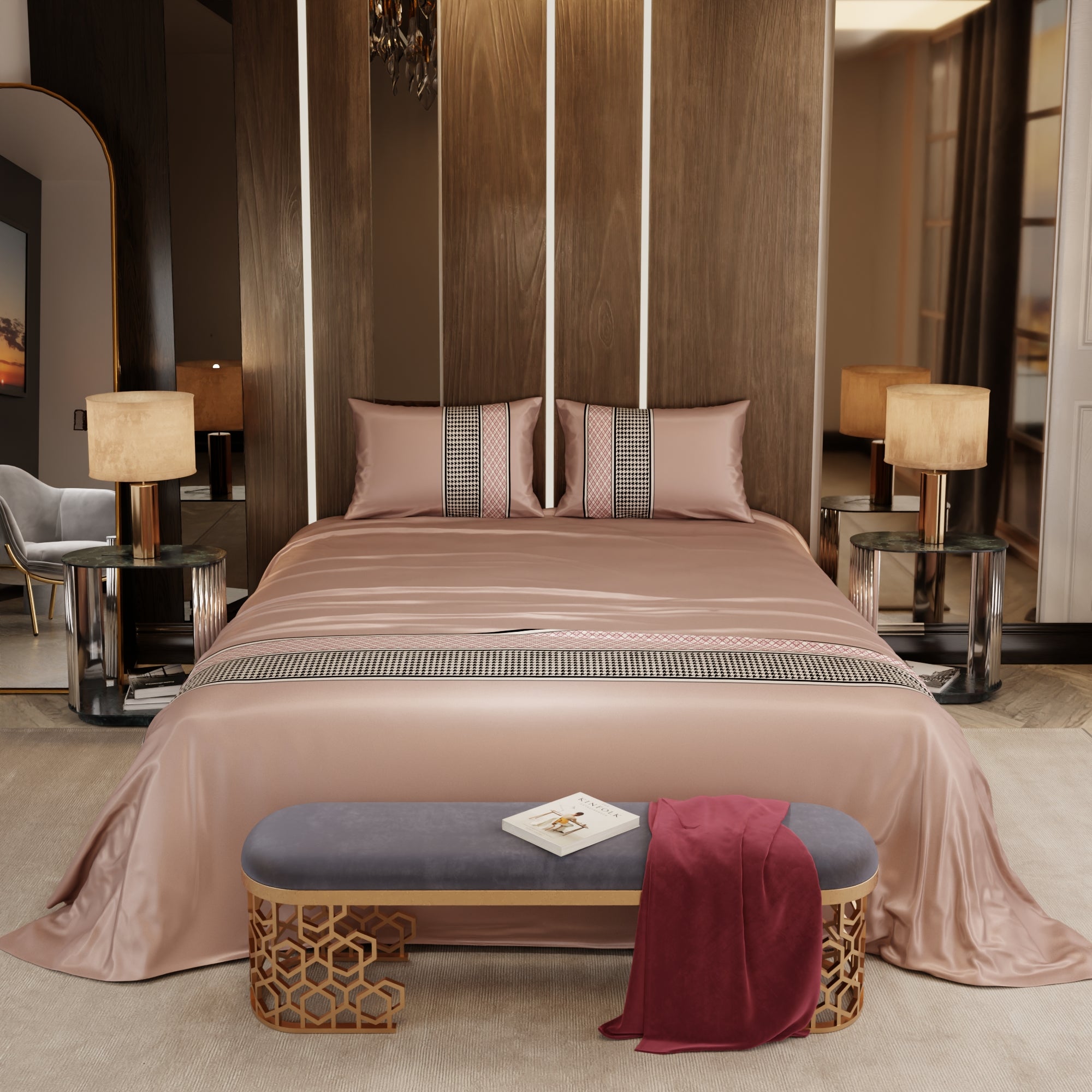 Estate of Kings Double Bedsheet Set