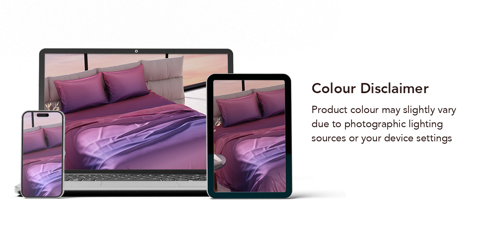 Color Disclaimer
