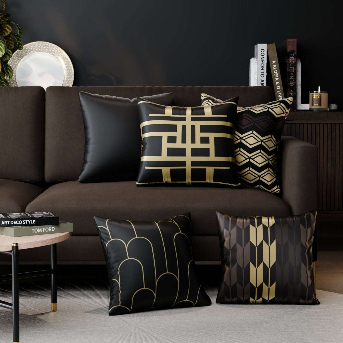 Anastasia’s Heirloom Cushion Cover 5 Pc Set