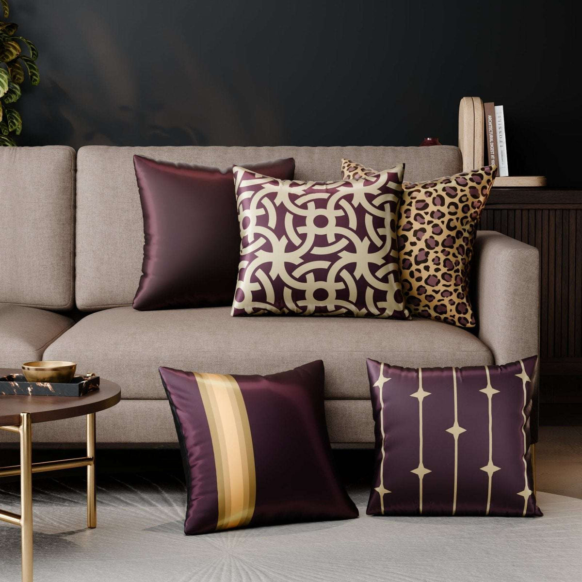 Charlotte’s Relic Cushion Cover 5 Pc Set