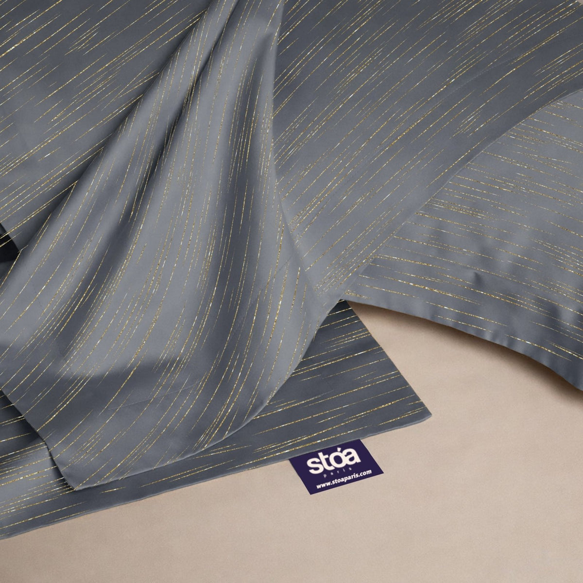 Golden Dusk Luxstre Cotton Bedsheet Set