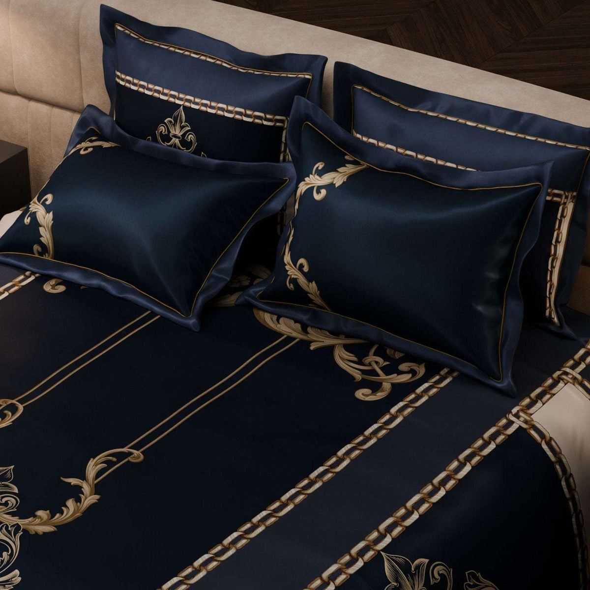 Majestic Regalia UltraSatin Bedsheet Set