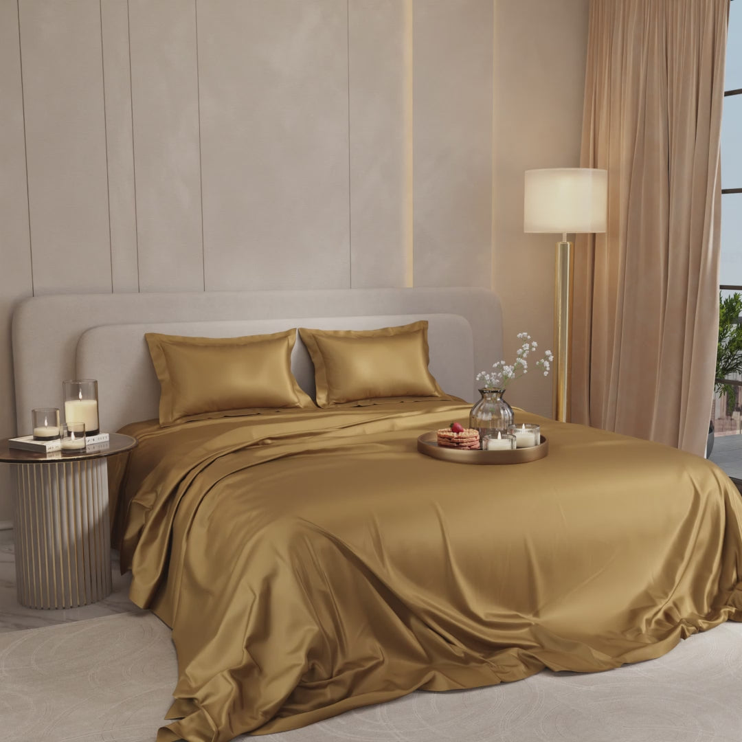 Eternal Glow Flat Bedsheet Set