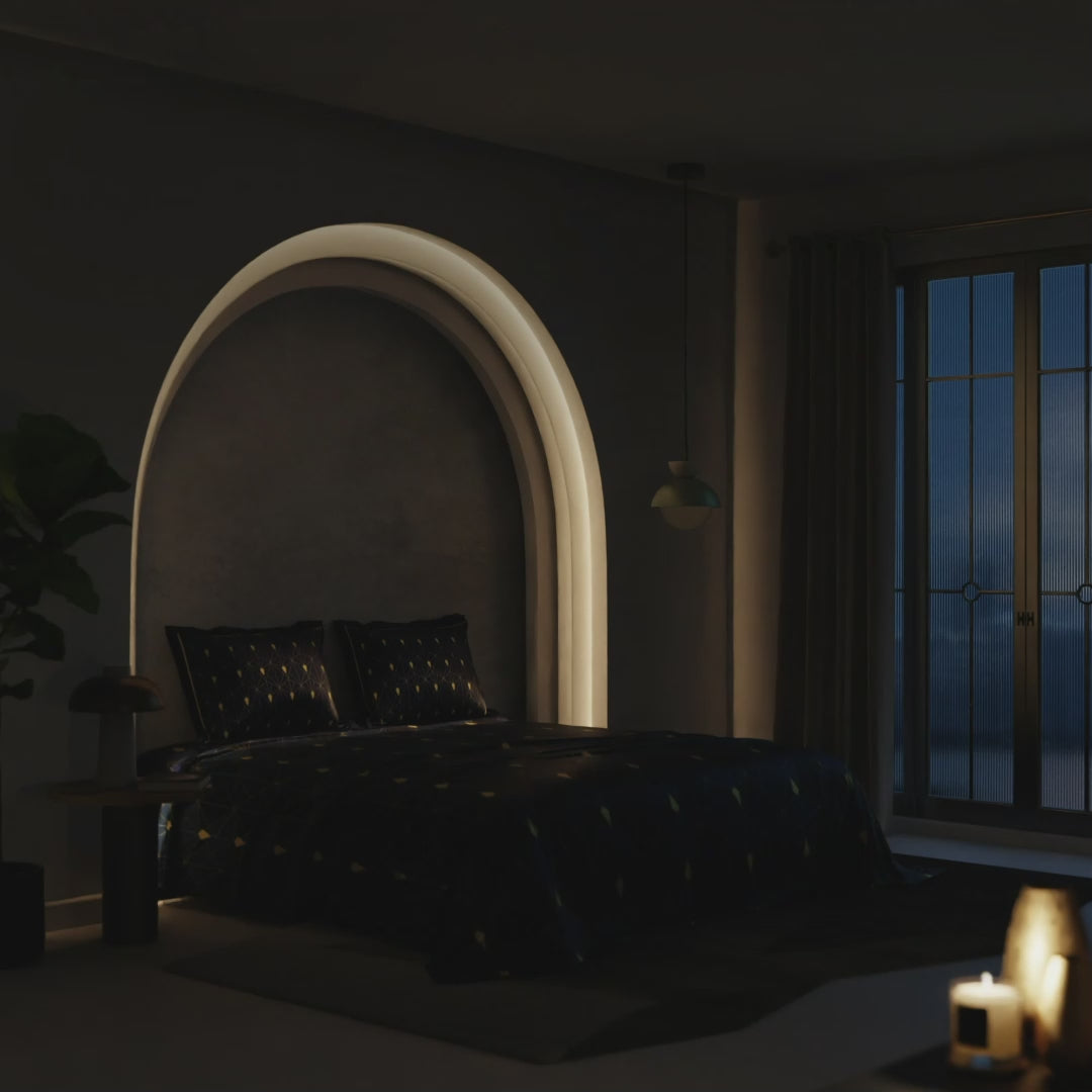 Navy Fiesta Bedsheet Set