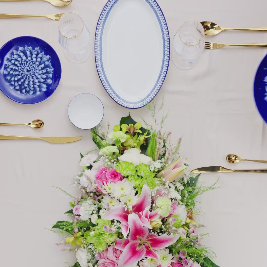 Paris Fleur - 6pc Side Plate Set