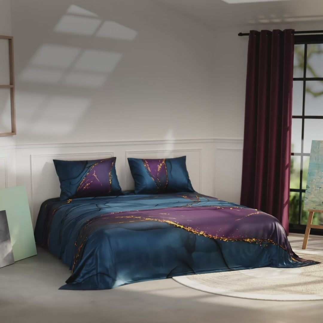 Whispers of the Cosmos Bedsheet Set