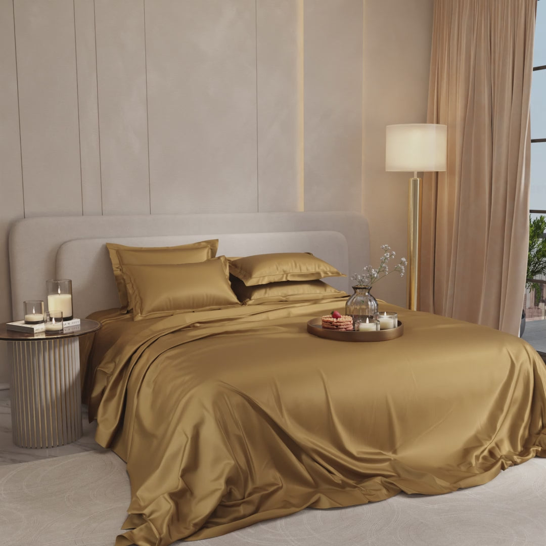 Eternal Glow Flat Bedsheet Set