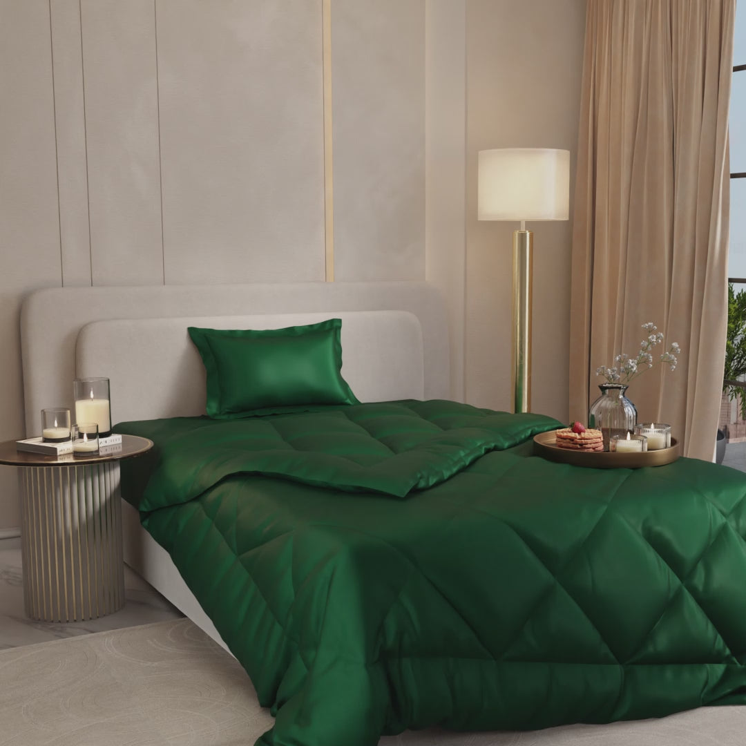 Emerald Green Bed in a Bag