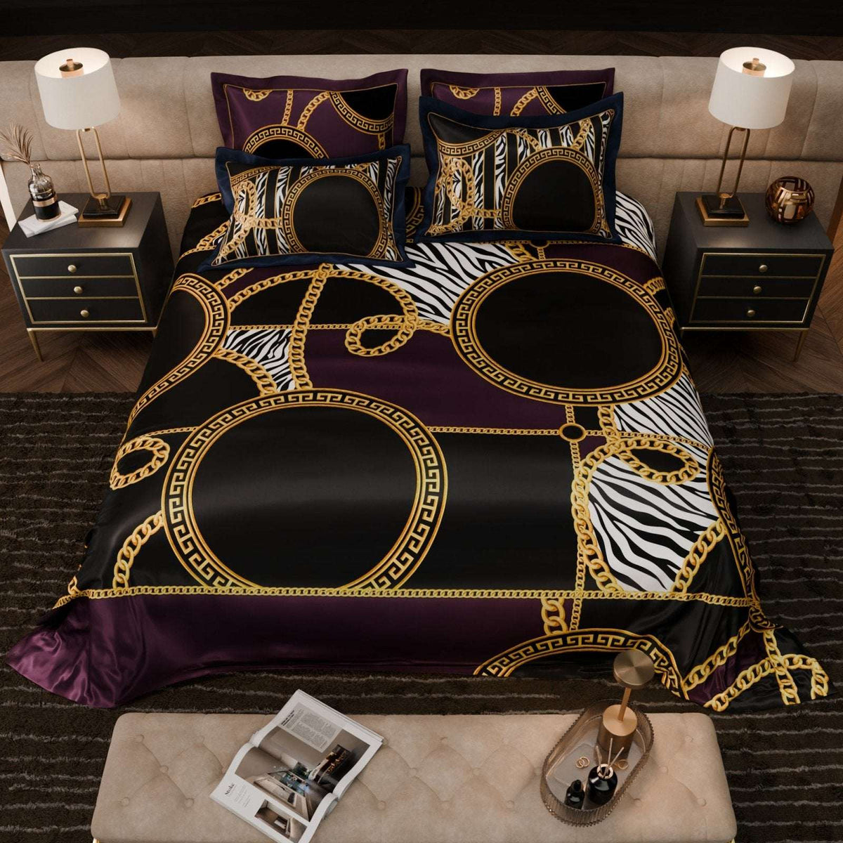 The Socialite UltraSatin Bedsheet Set