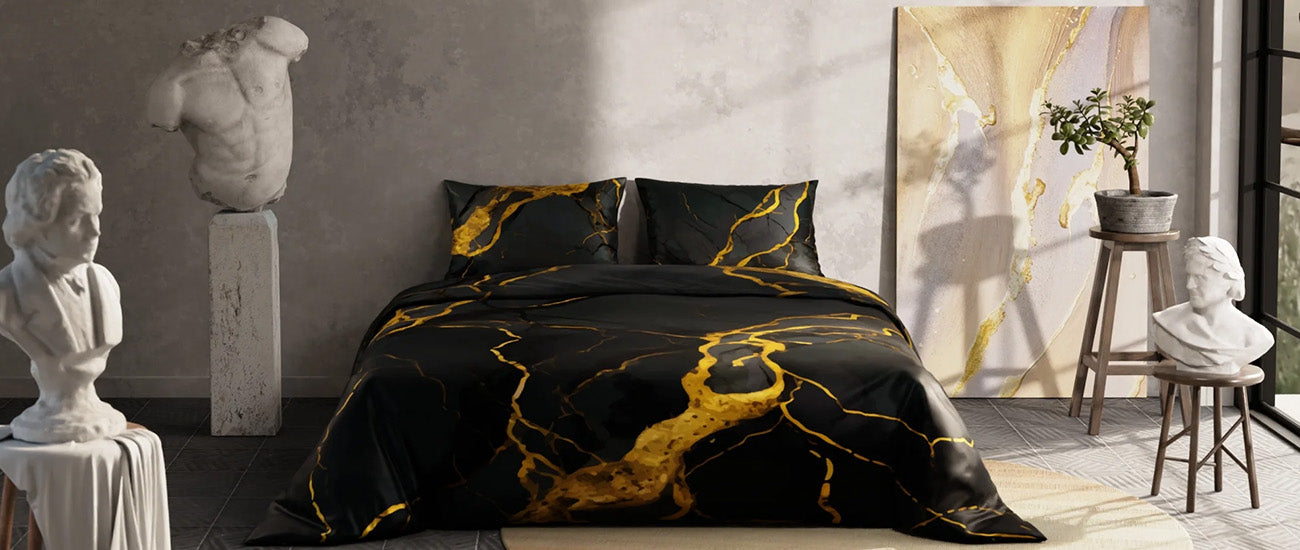 Create a Luxe French Retreat with the Stoa Paris Louvre Bedding Collection