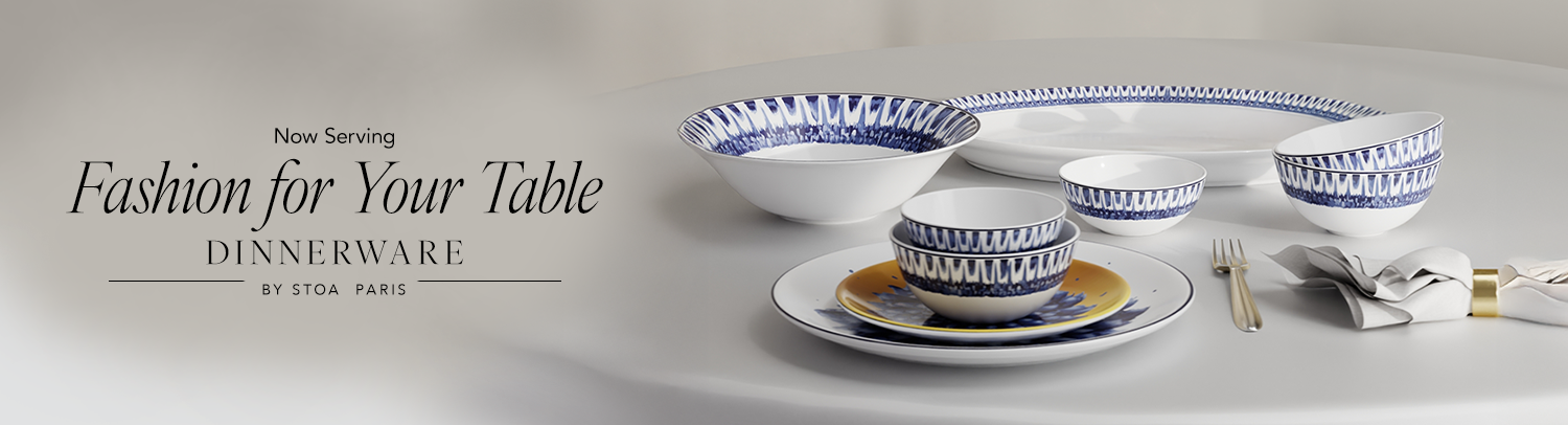 Dinnerware by Stoa Paris