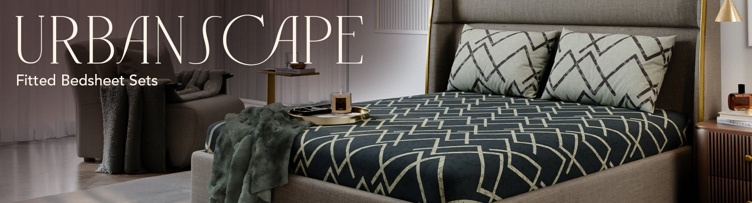 Urbanscape Fitted Sheet Set