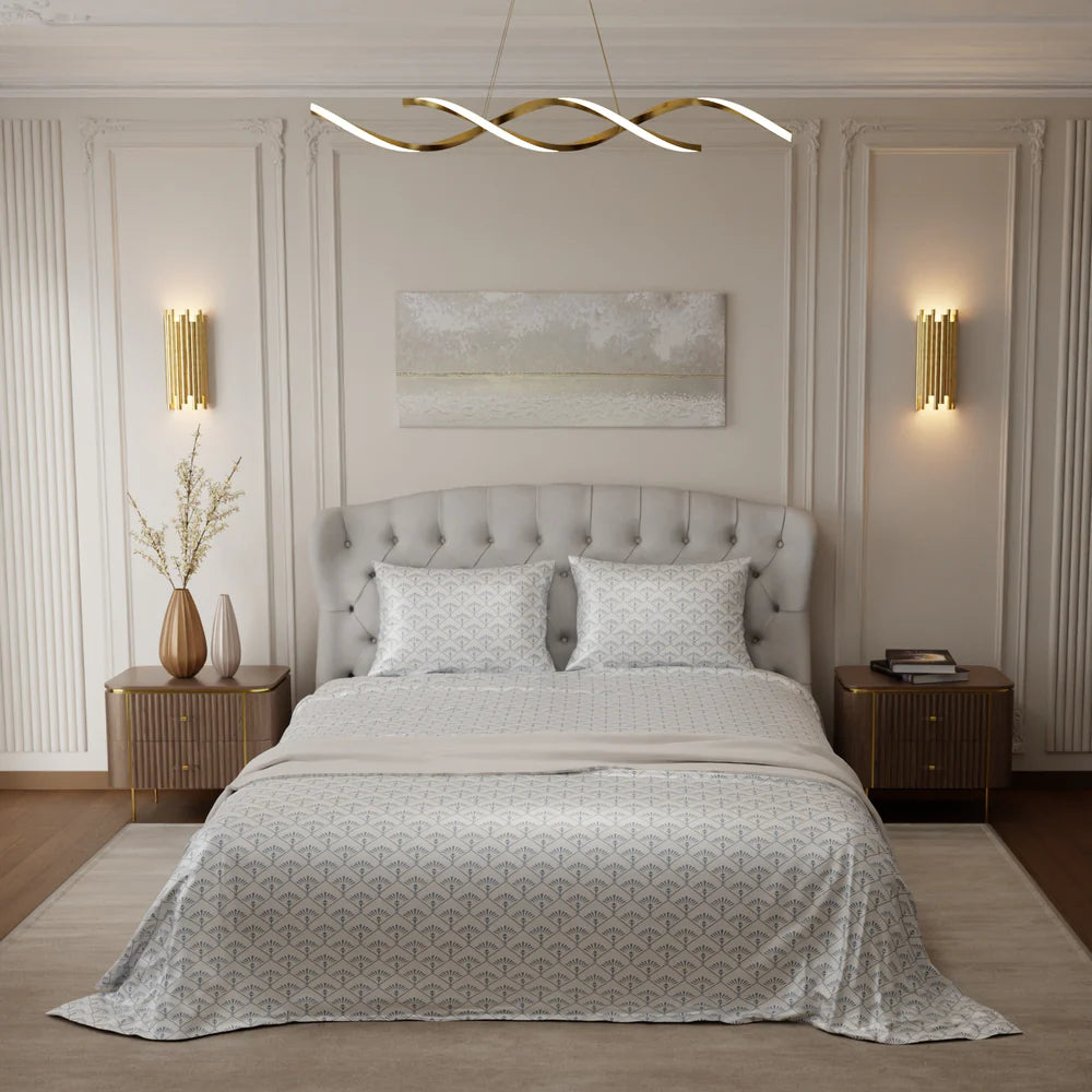 Le Fleur Mosaic Bedsheet Set -Style 3