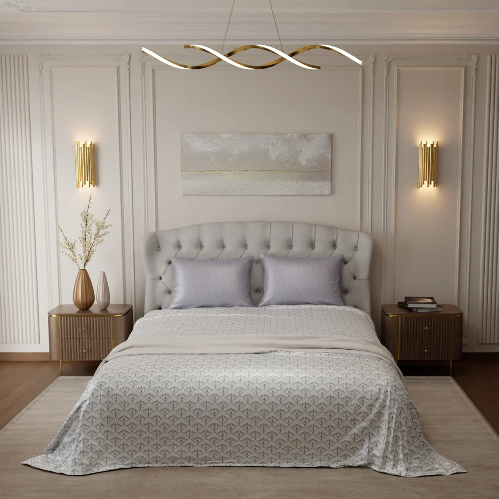Le Fleur Mosaic Bedsheet Set -Style 2