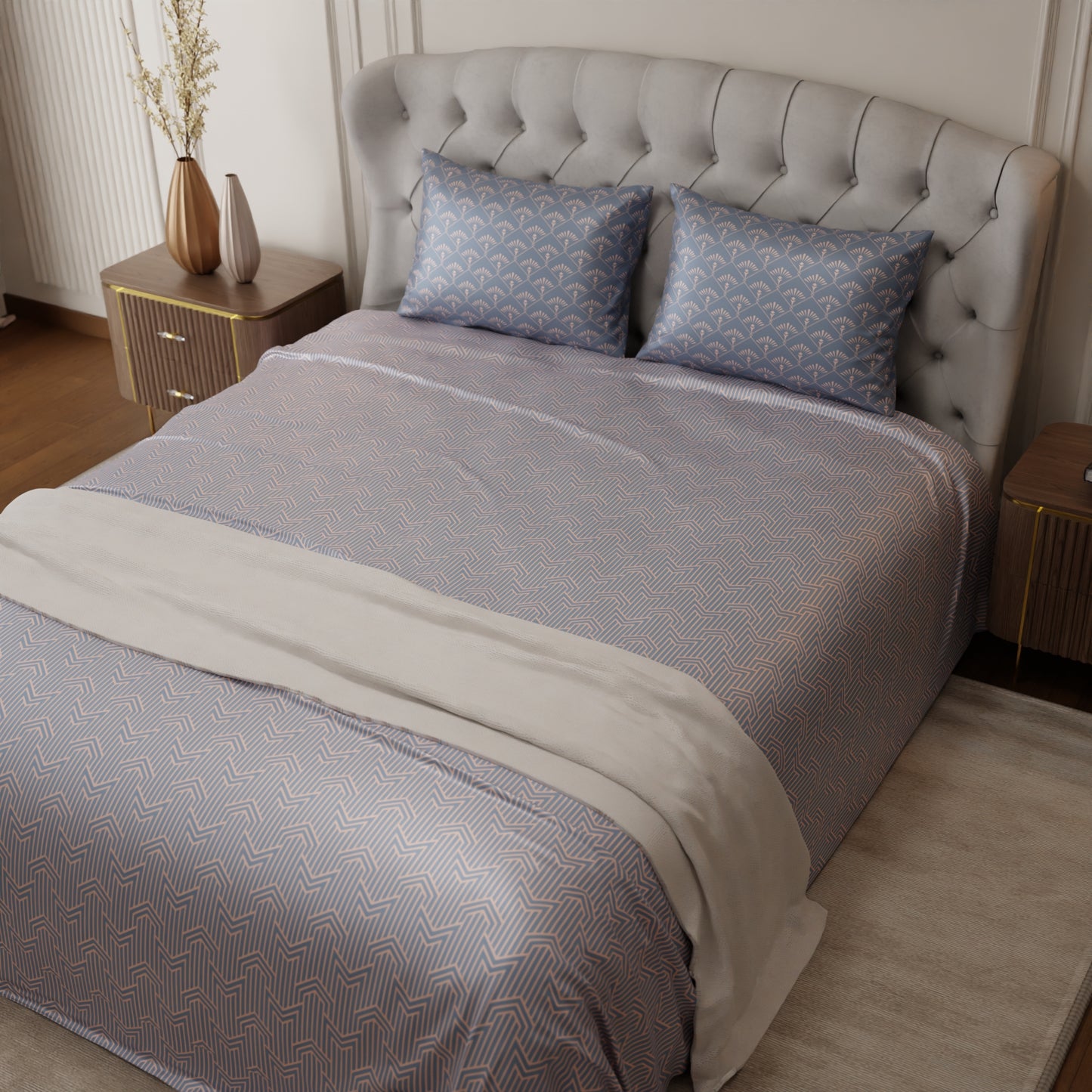 Le Gris Mosaic Bedsheet Set