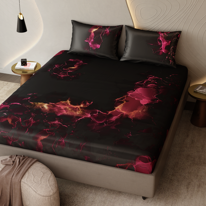 Shadows of the Flame Fitted Bedsheet Set