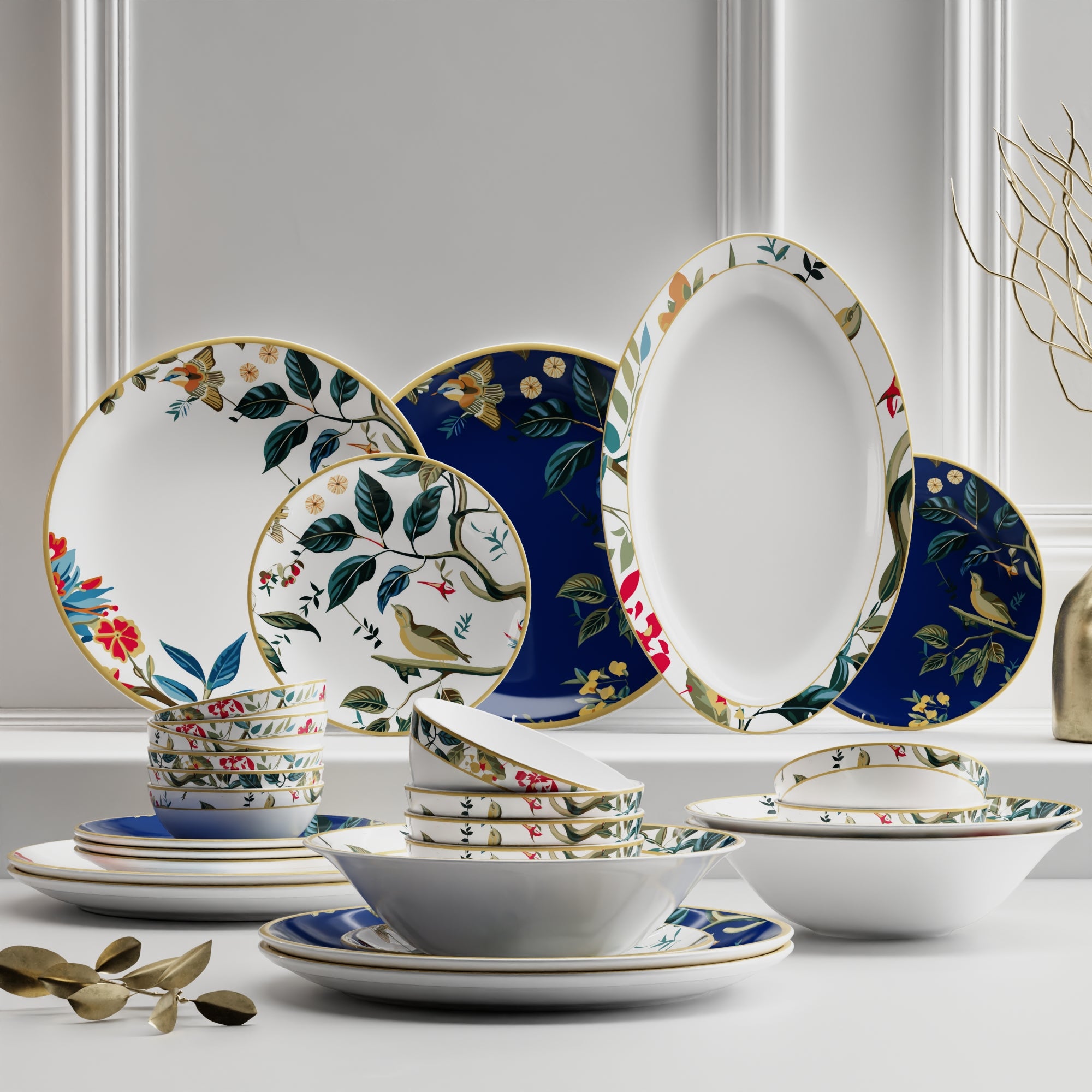 Chantilly Evening - 28pc Dinnerware Set