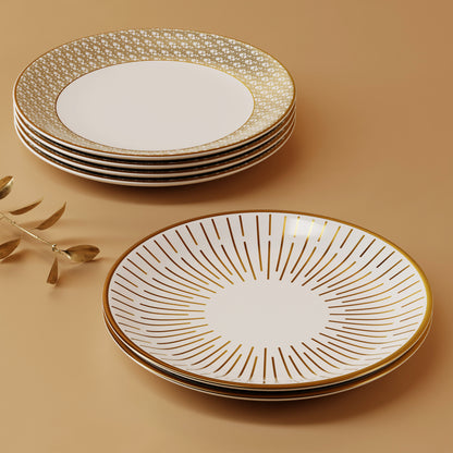 Cannes Glow - 6pc Dinner Plate Set
