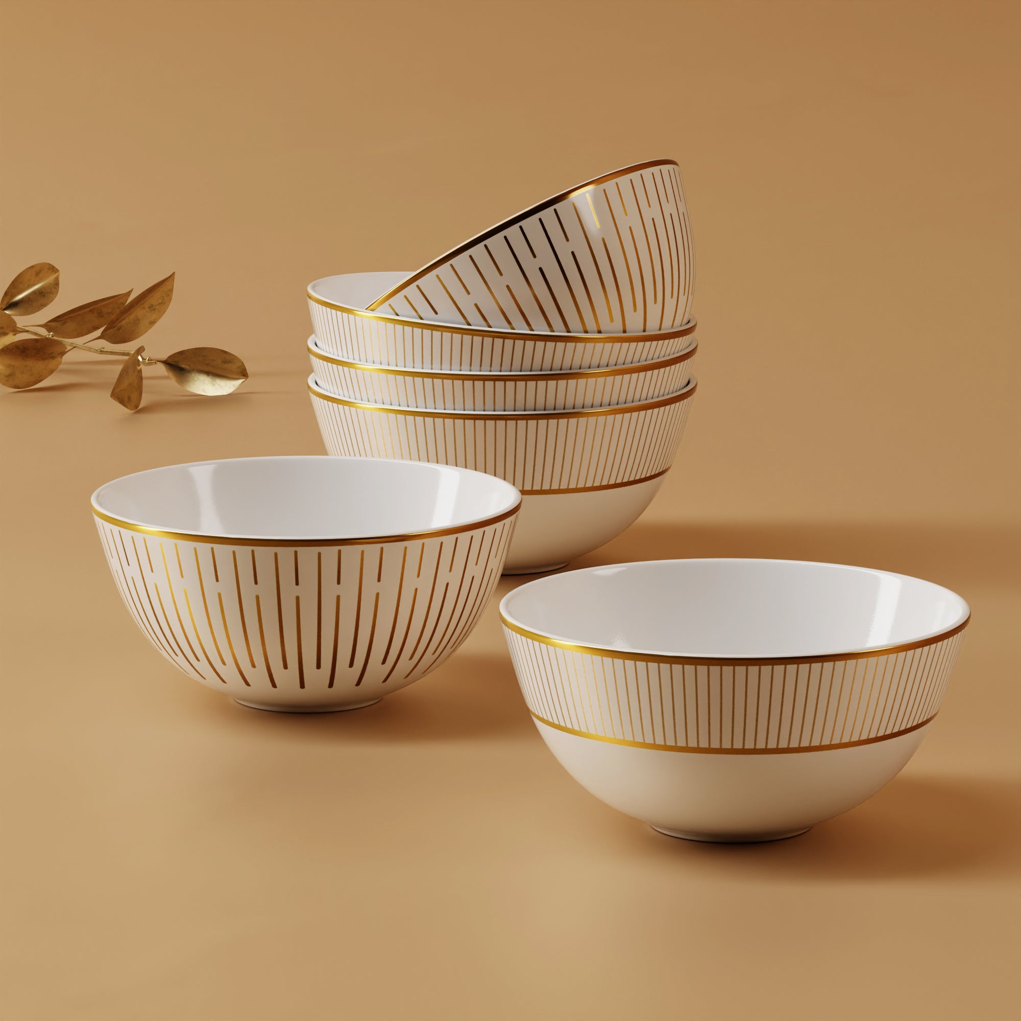 Cannes Glow - 6pc Soup Bowl Set
