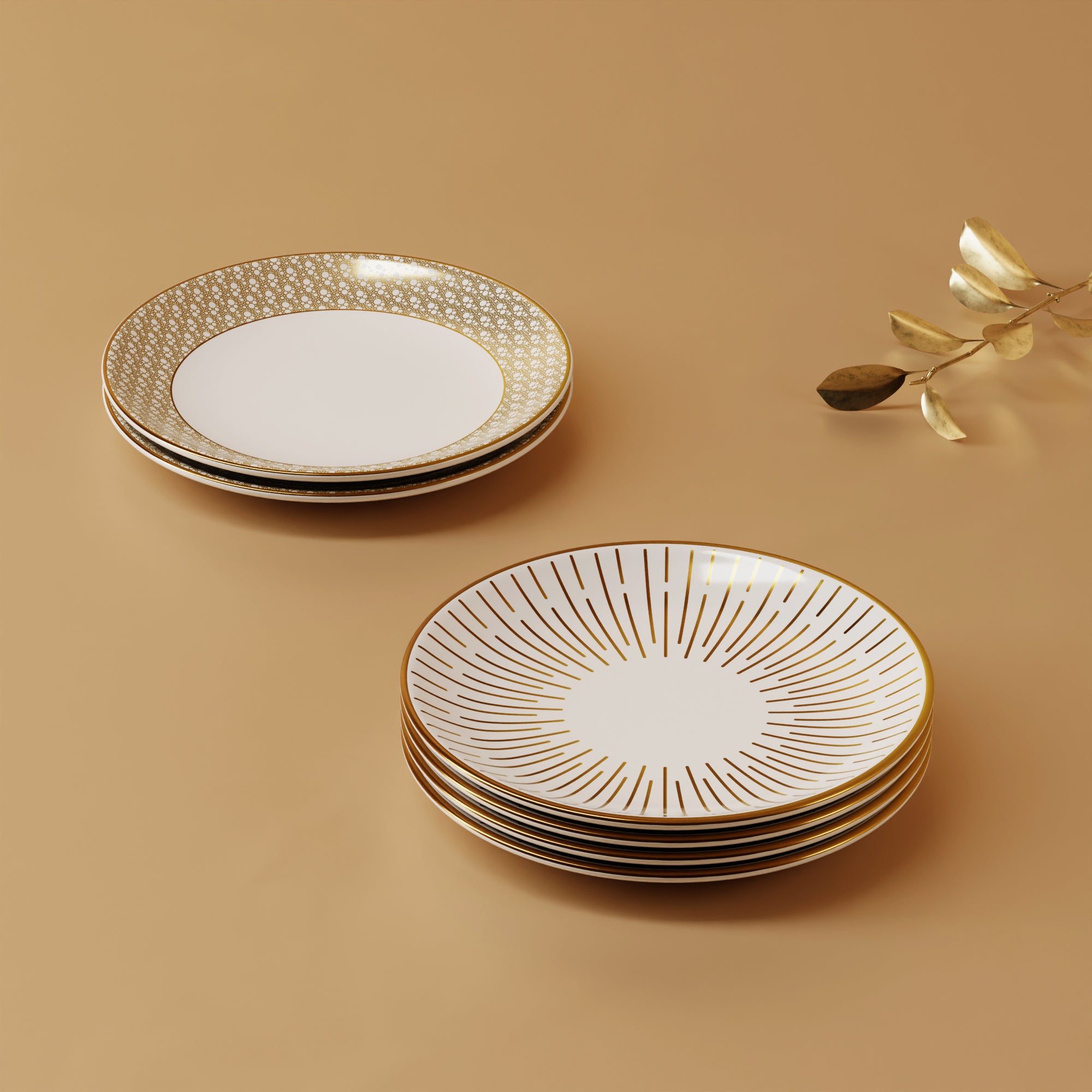Cannes Glow - 6pc Side Plate Set