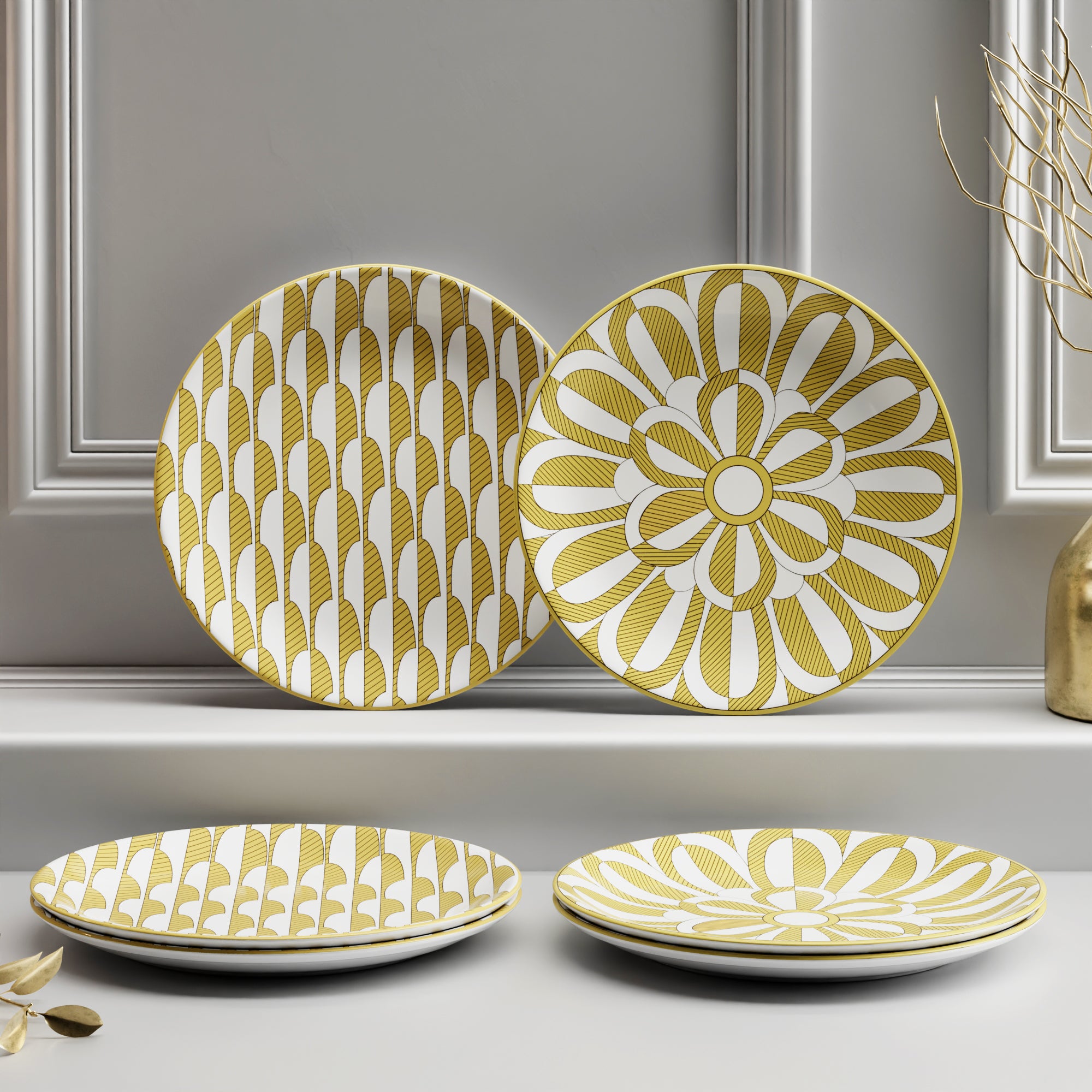 Marseille Mood - 6pc Dinner Plate Set