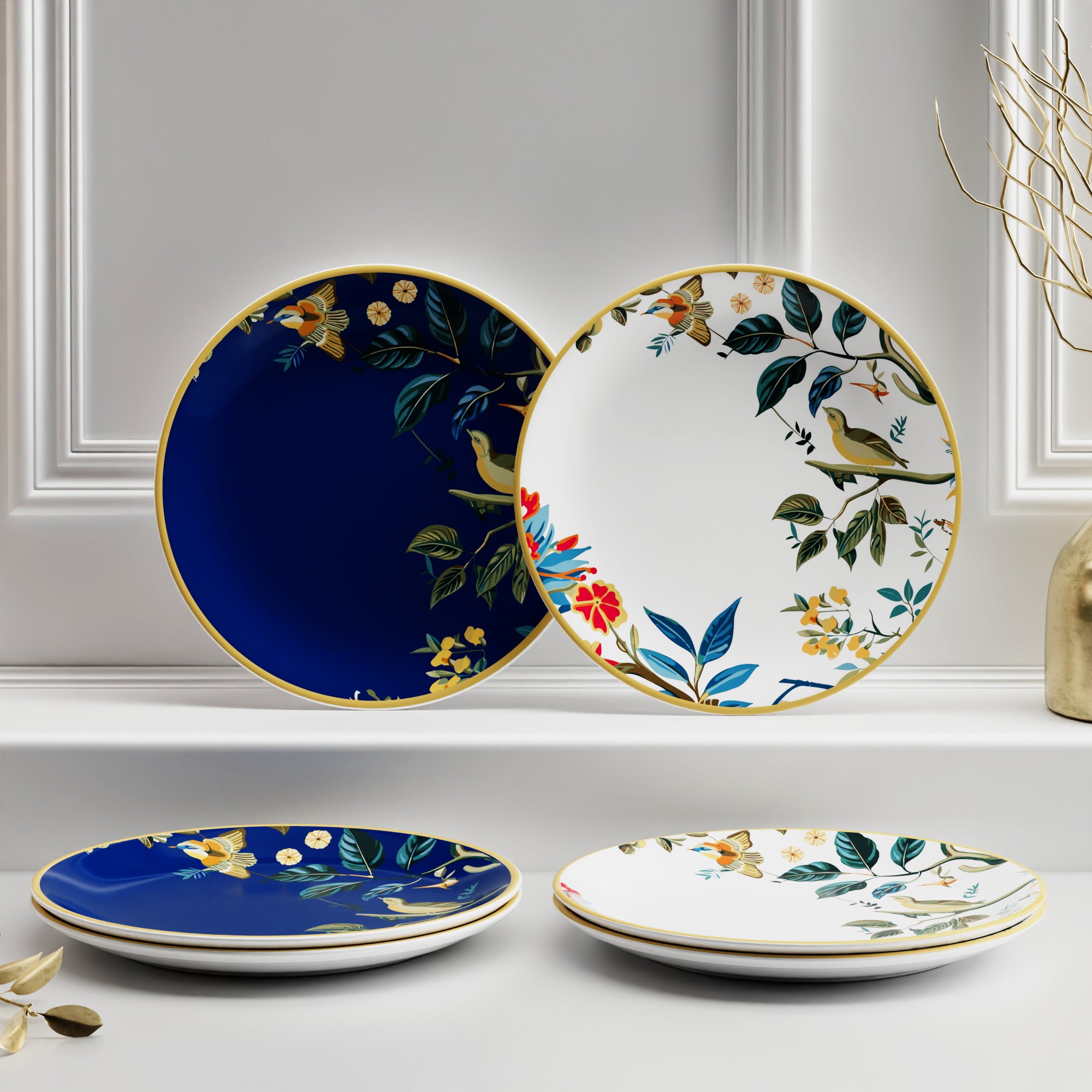 Chantilly Evening - 6pc Dinner Plate Set