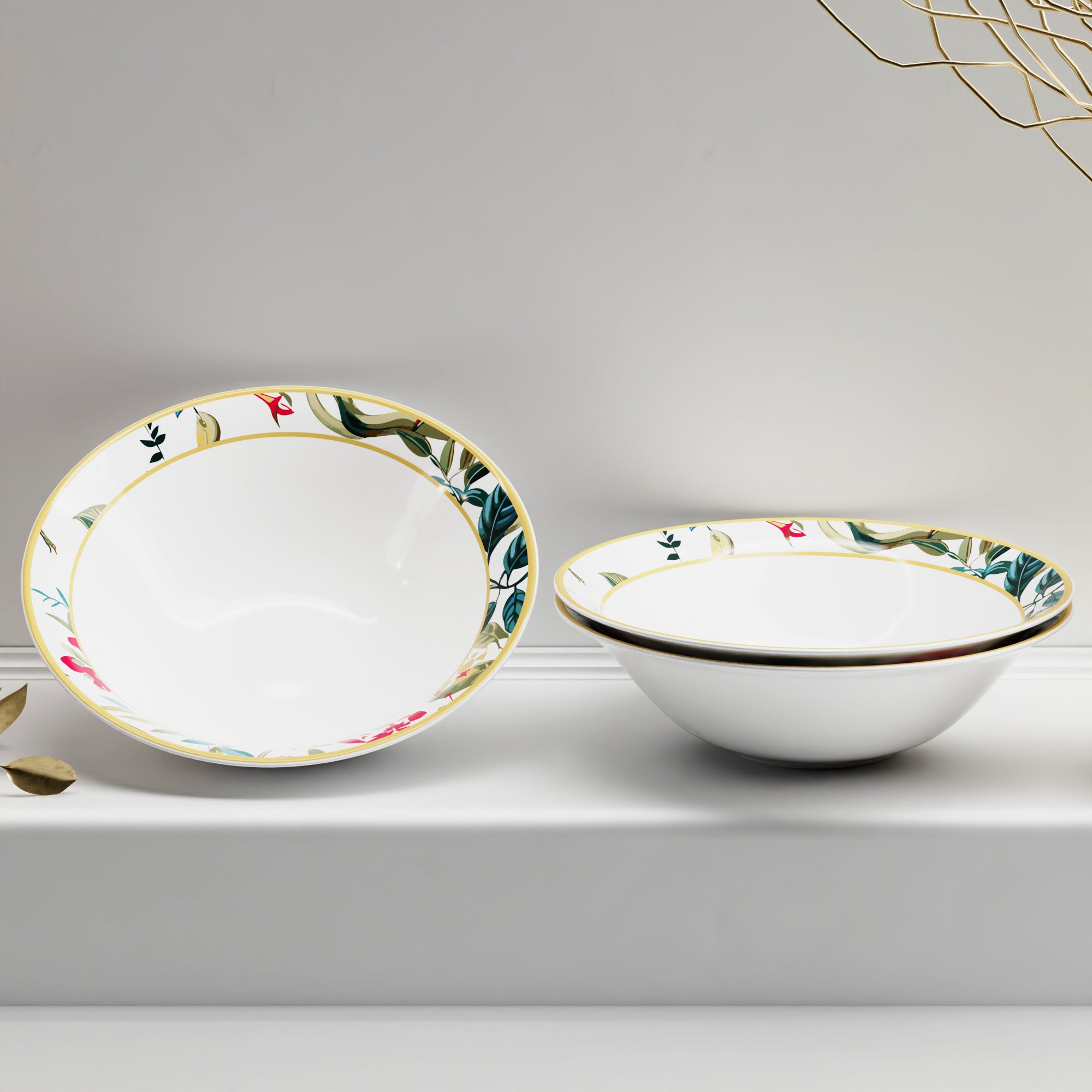 Chantilly Evening - 3pc Serving Bowl Set