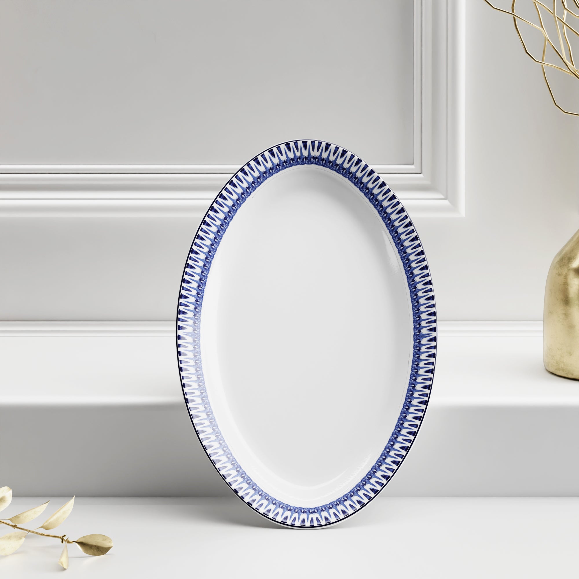 Paris Fleur - 1 pc Serving Platter