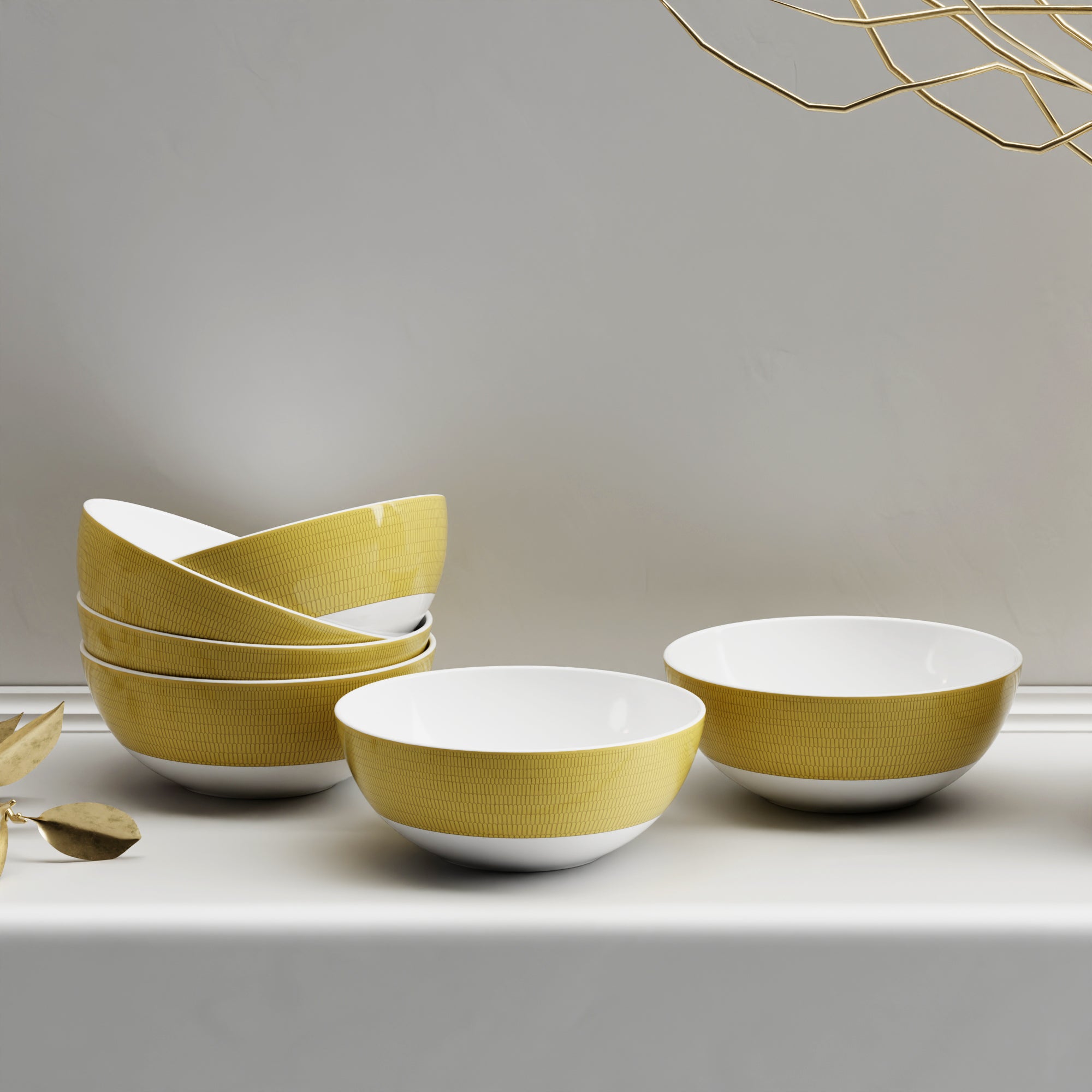 Marseille Mood - 6pc Lentil Bowl Set