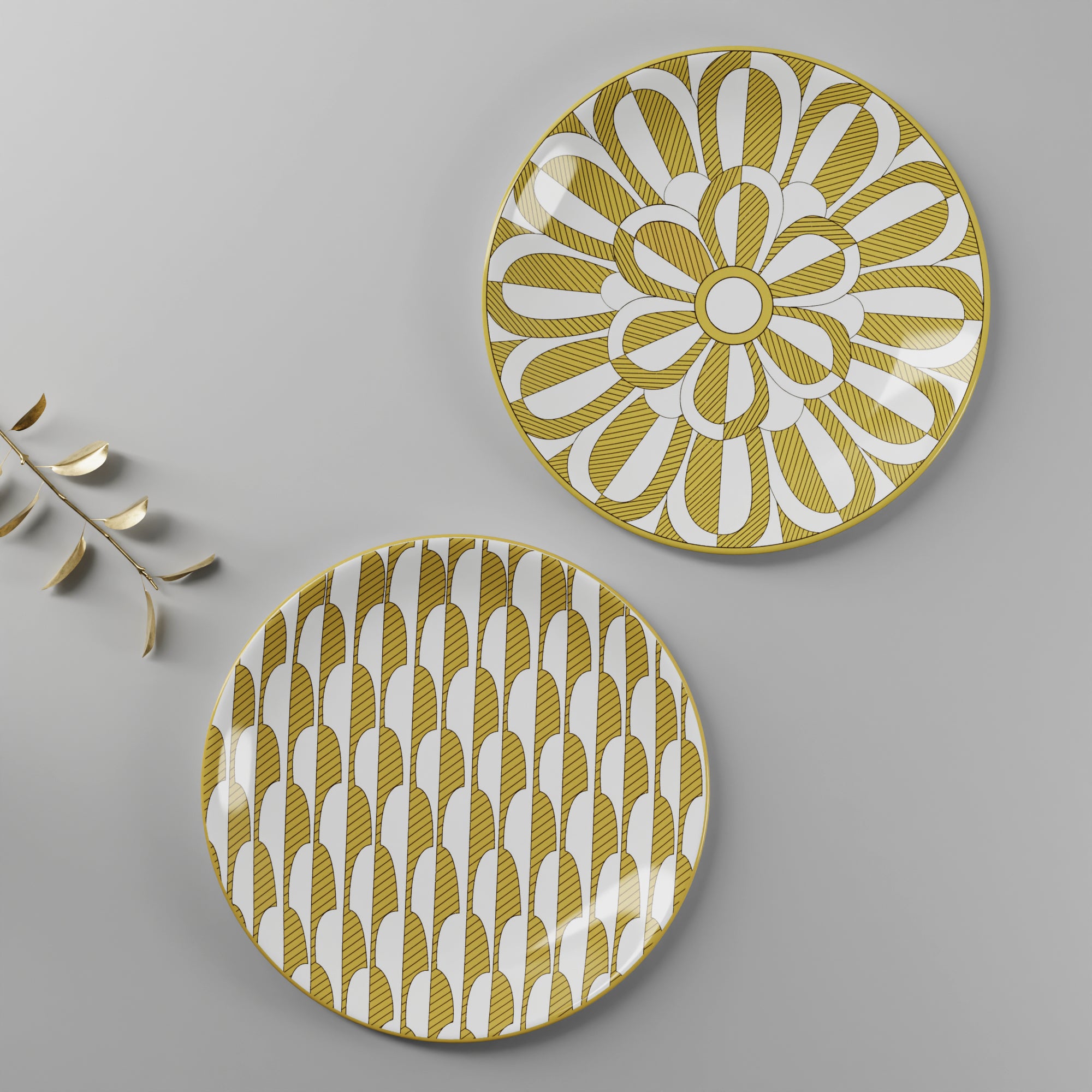 Marseille Mood - 6pc Dinner Plate Set