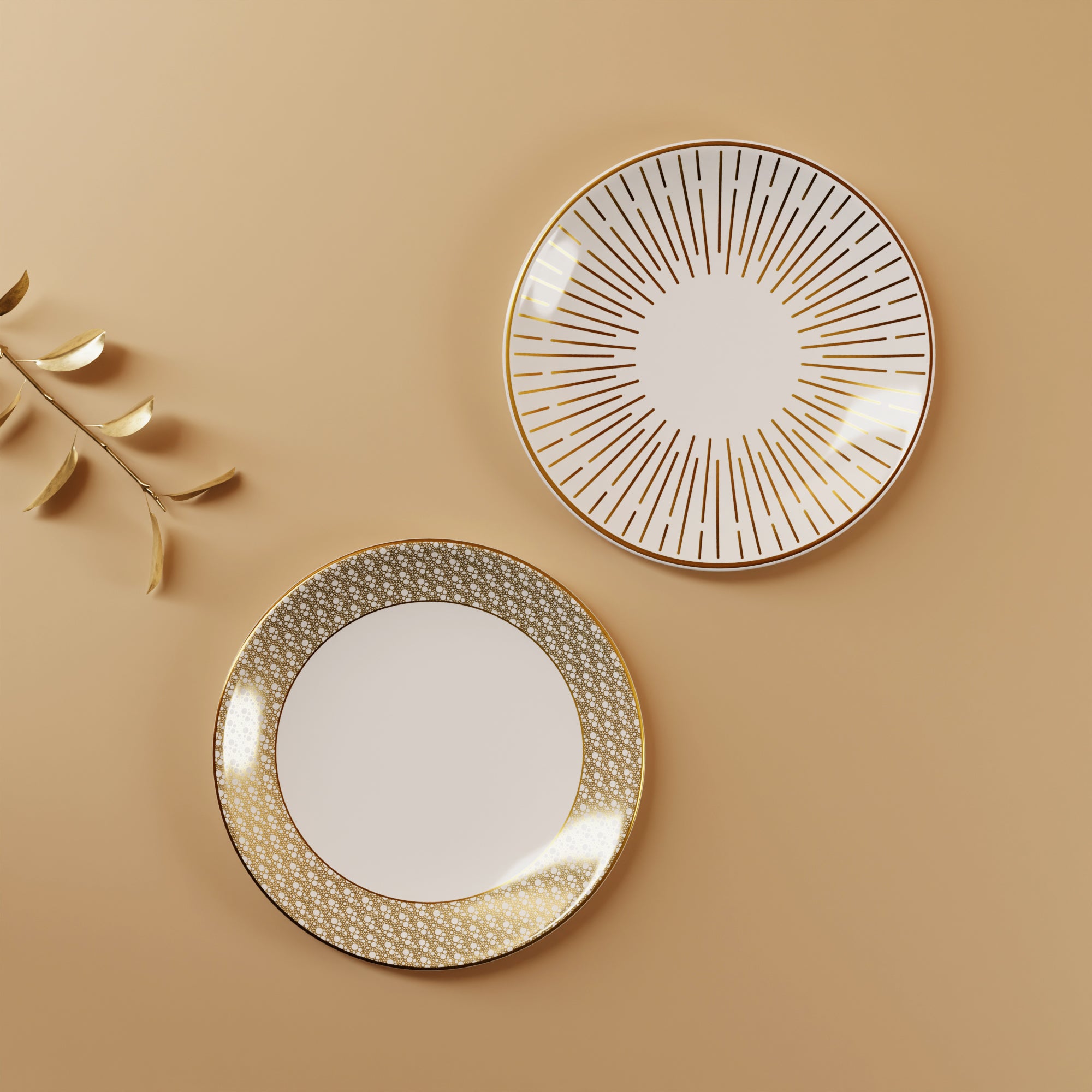 Cannes Glow - 6pc Side Plate Set