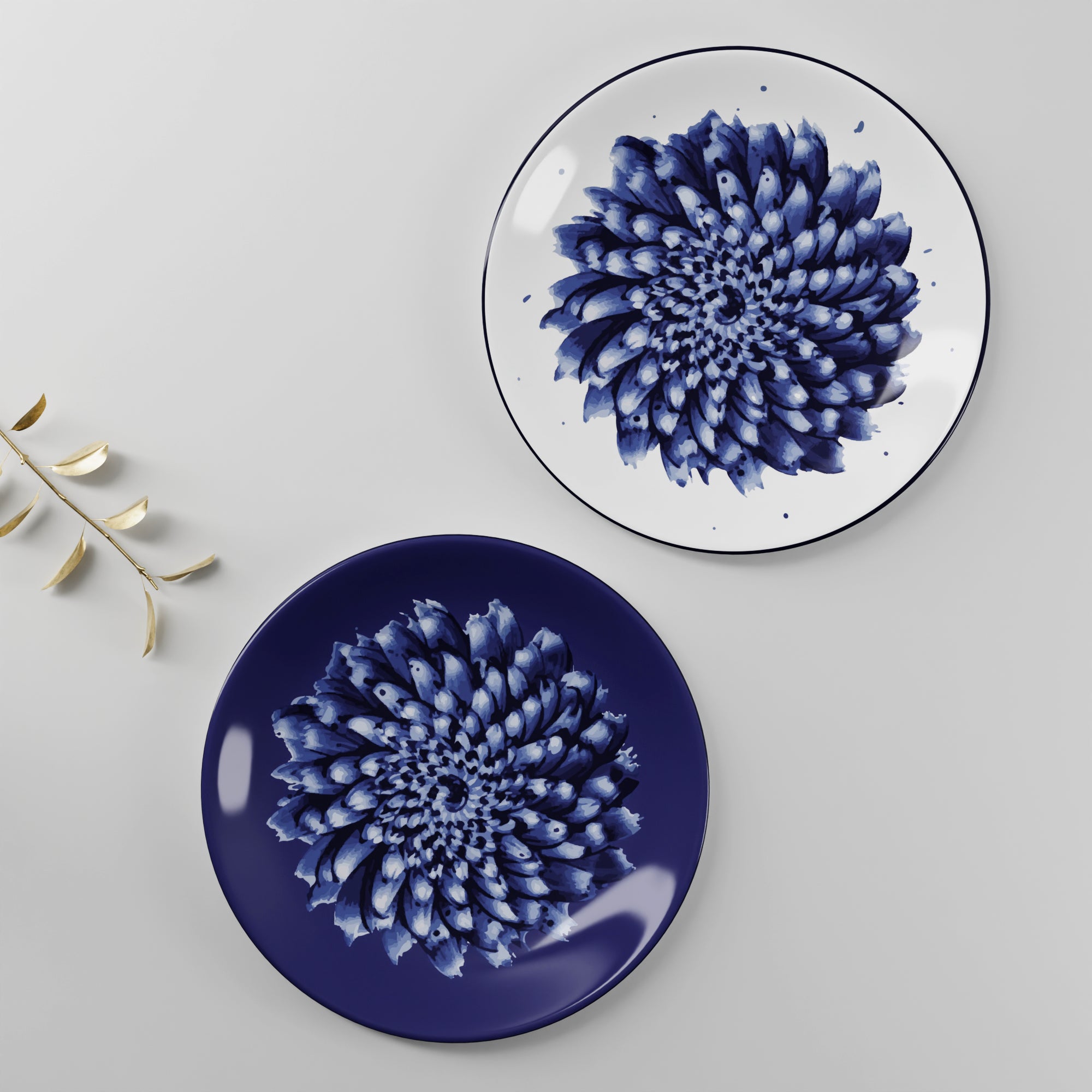 Paris Fleur - 6pc Dinner Plate Set