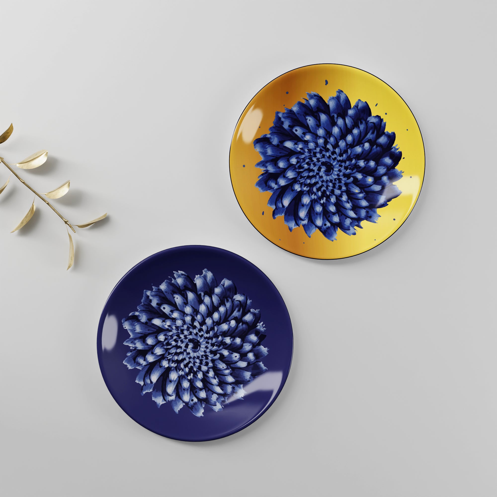 Paris Fleur - 6pc Side Plate Set