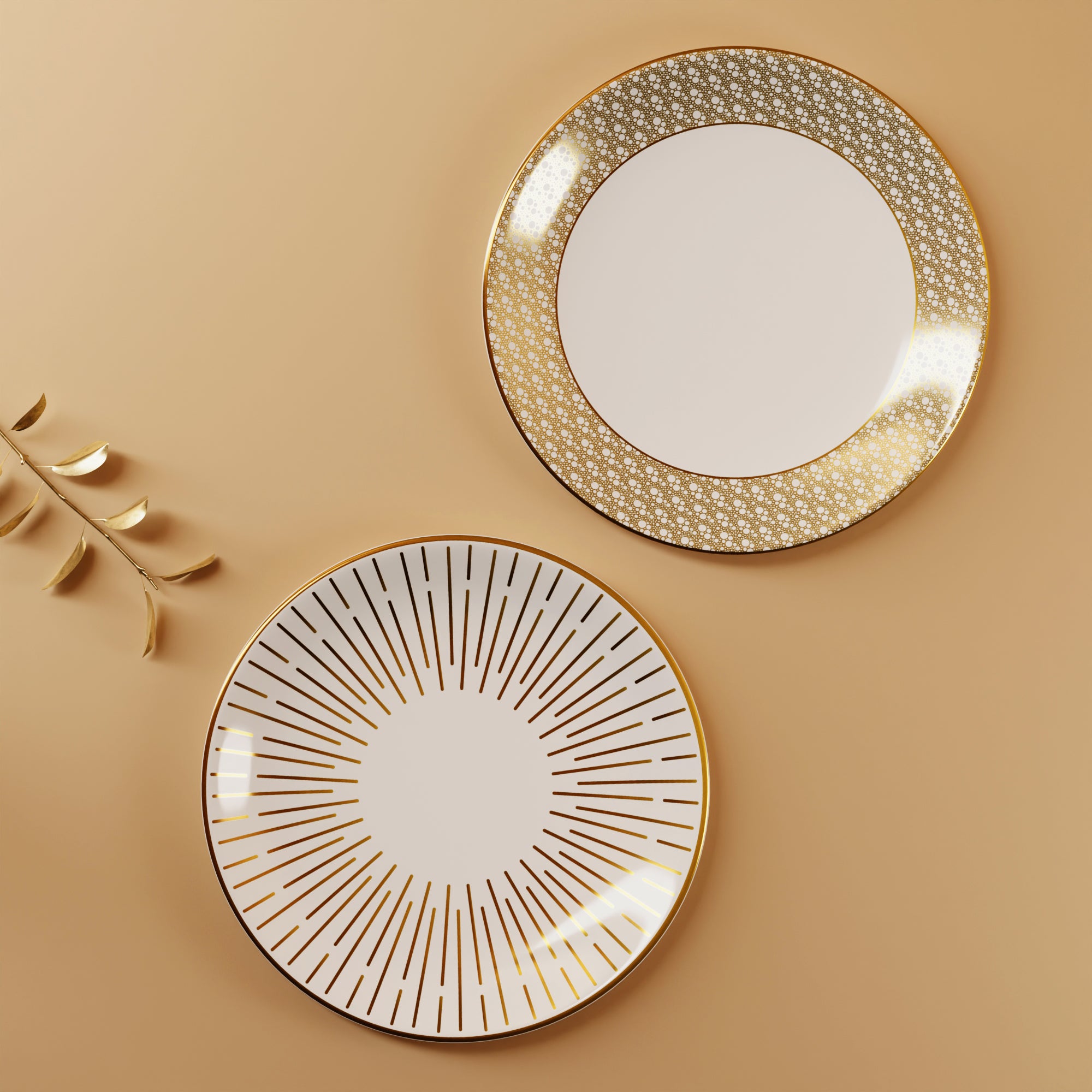 Cannes Glow - 6pc Dinner Plate Set