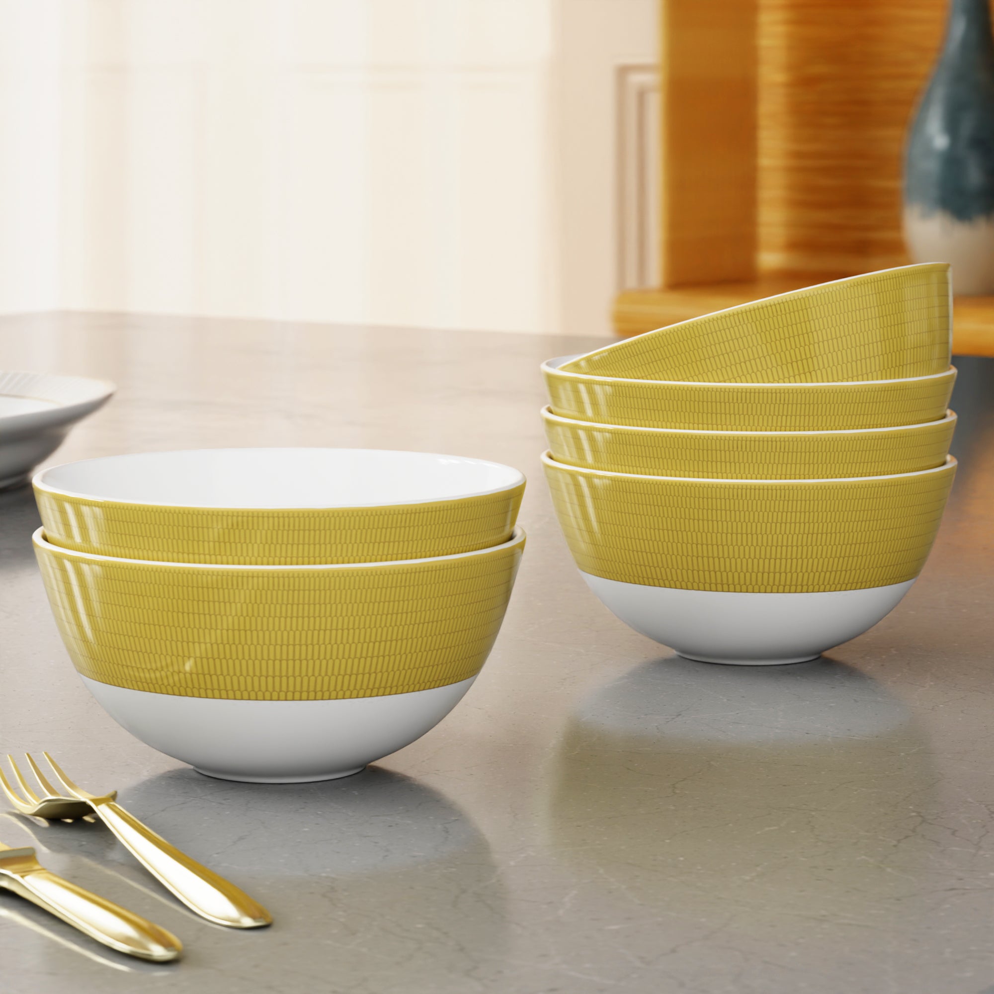 Marseille Mood - 6pc Soup Bowl Set