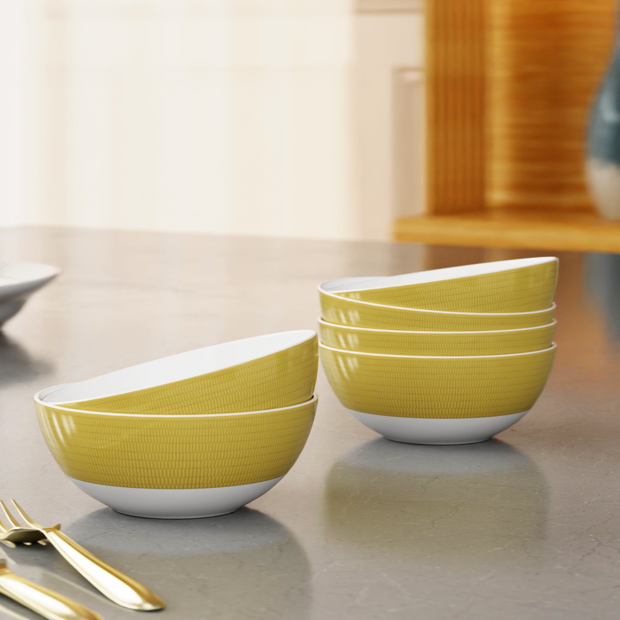 Marseille Mood - 6pc Lentil Bowl Set