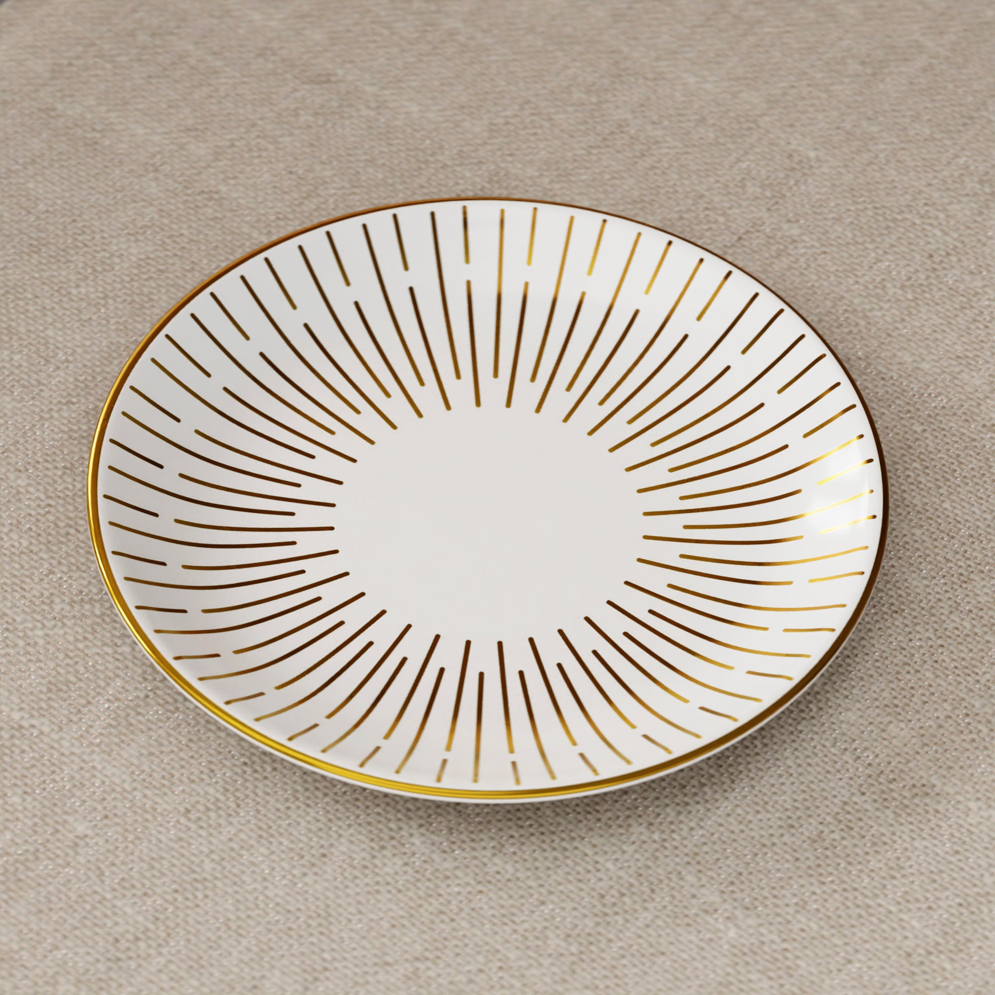 Cannes Glow - 6pc Side Plate Set